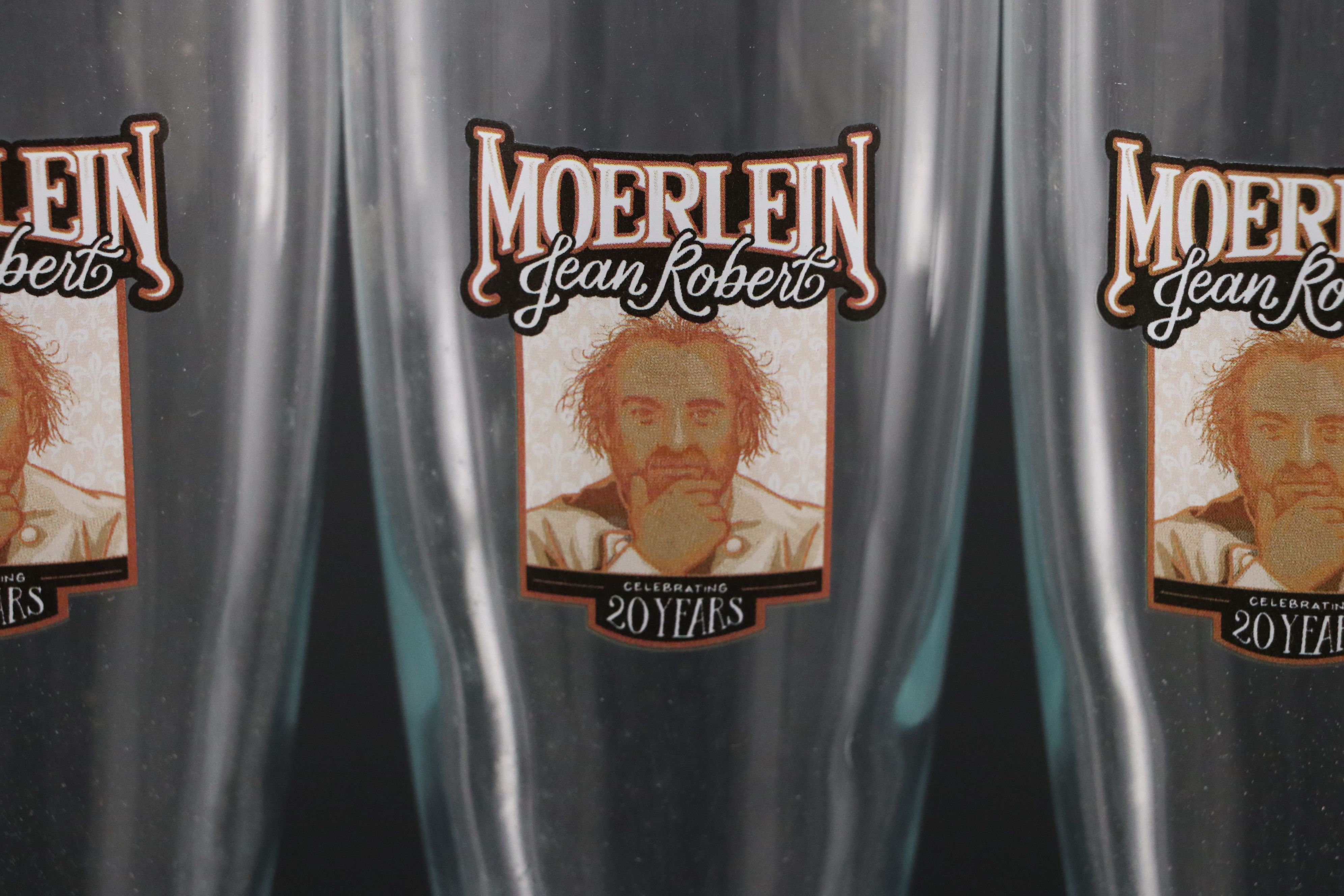 Moerlein Jean-Robert de Cavel Beer Glasses