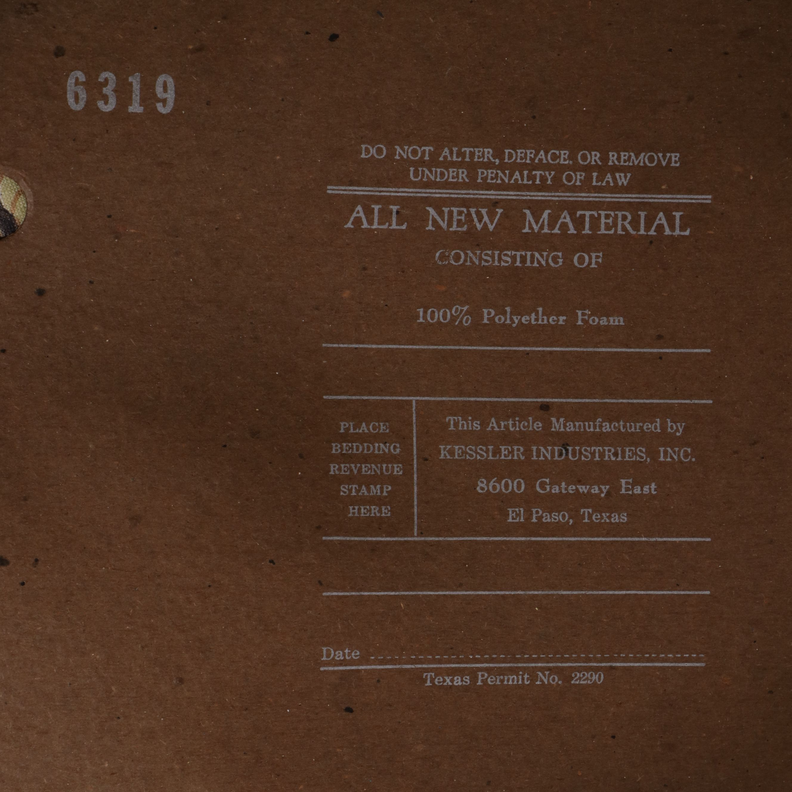 Kessler Industries Painted Cast Metal Chair