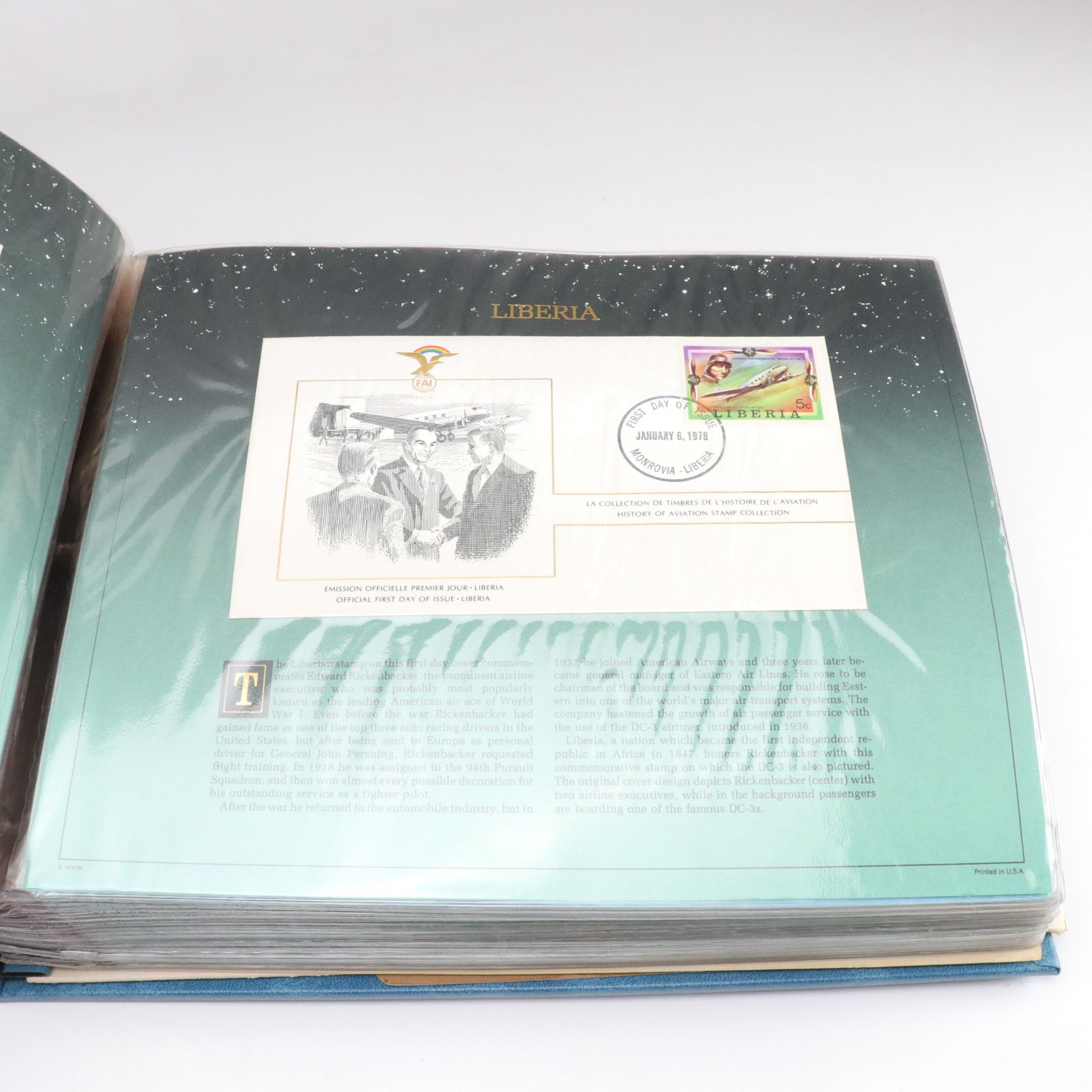 "History of Aviation", "Worldwide Stamp Album", and More Postage Stamps