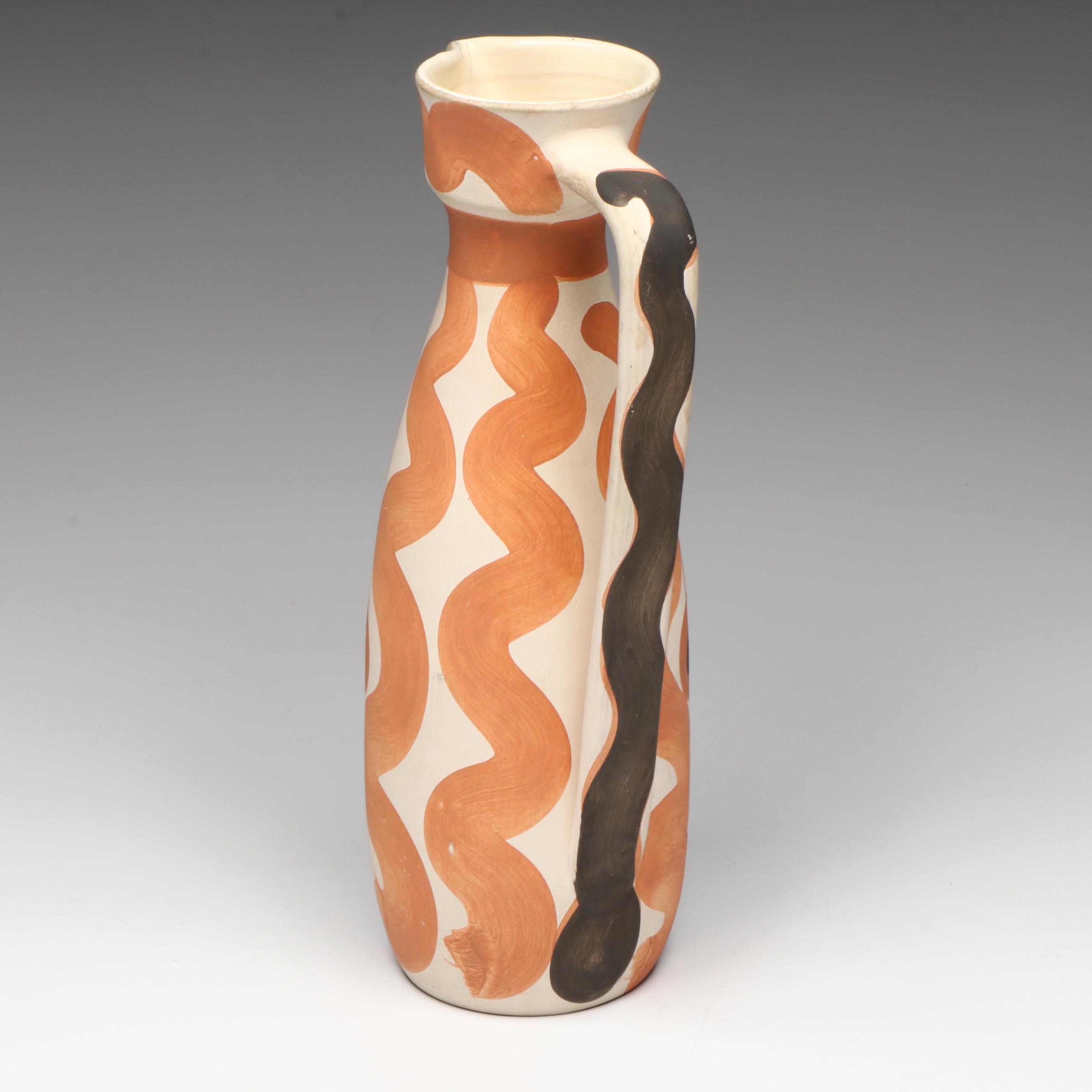 Pablo Picasso "Visage" Pitcher, 1955