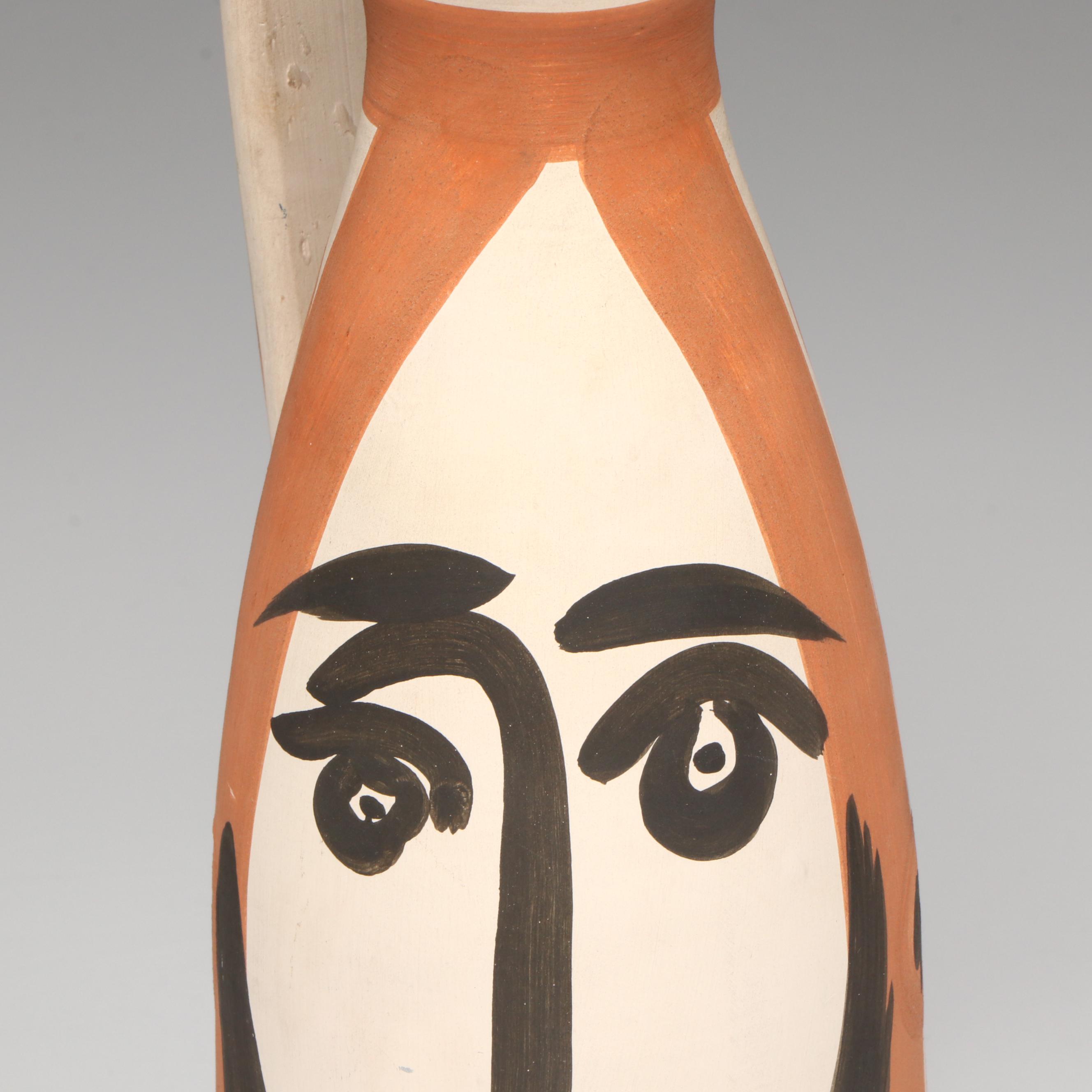 Pablo Picasso "Visage" Pitcher, 1955
