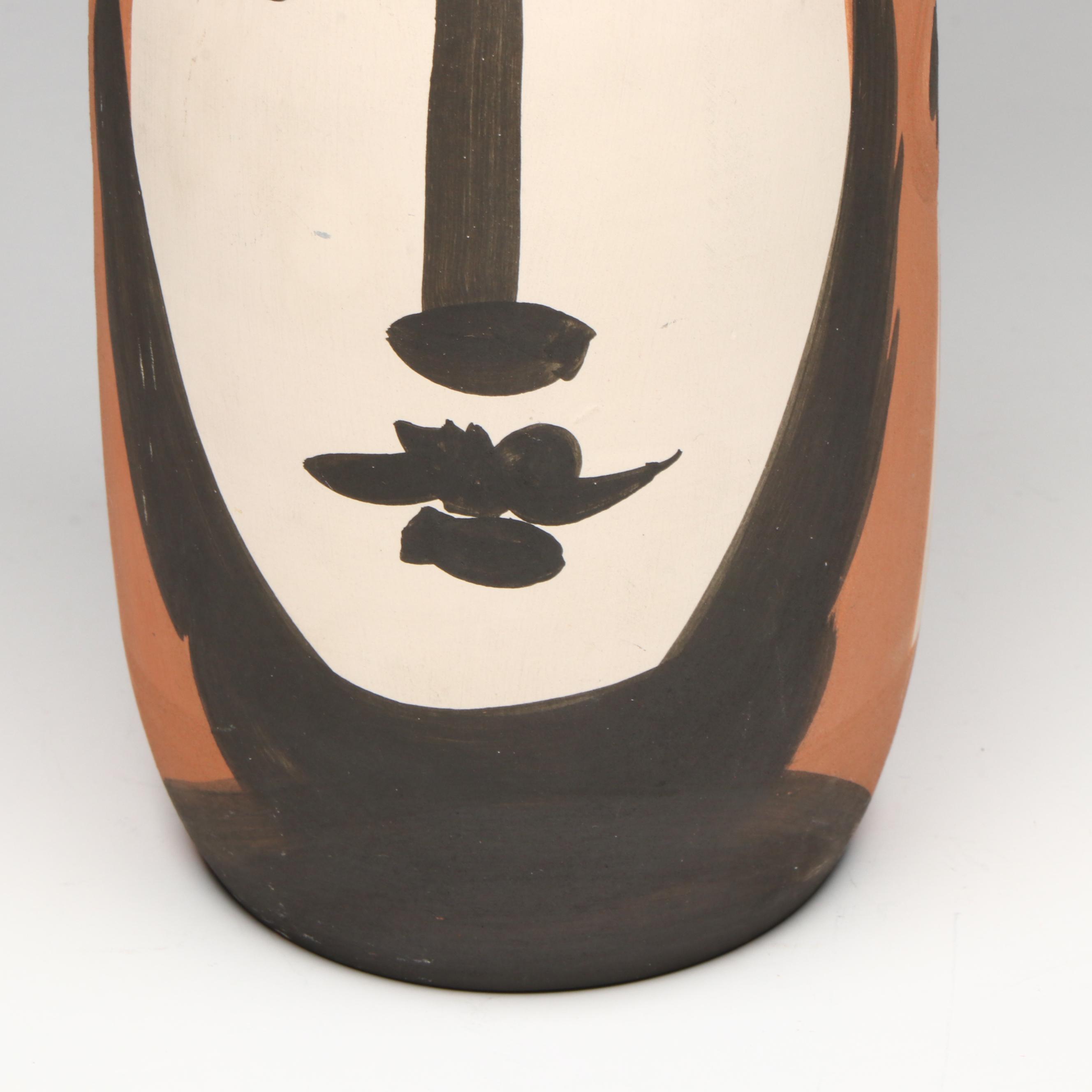 Pablo Picasso "Visage" Pitcher, 1955