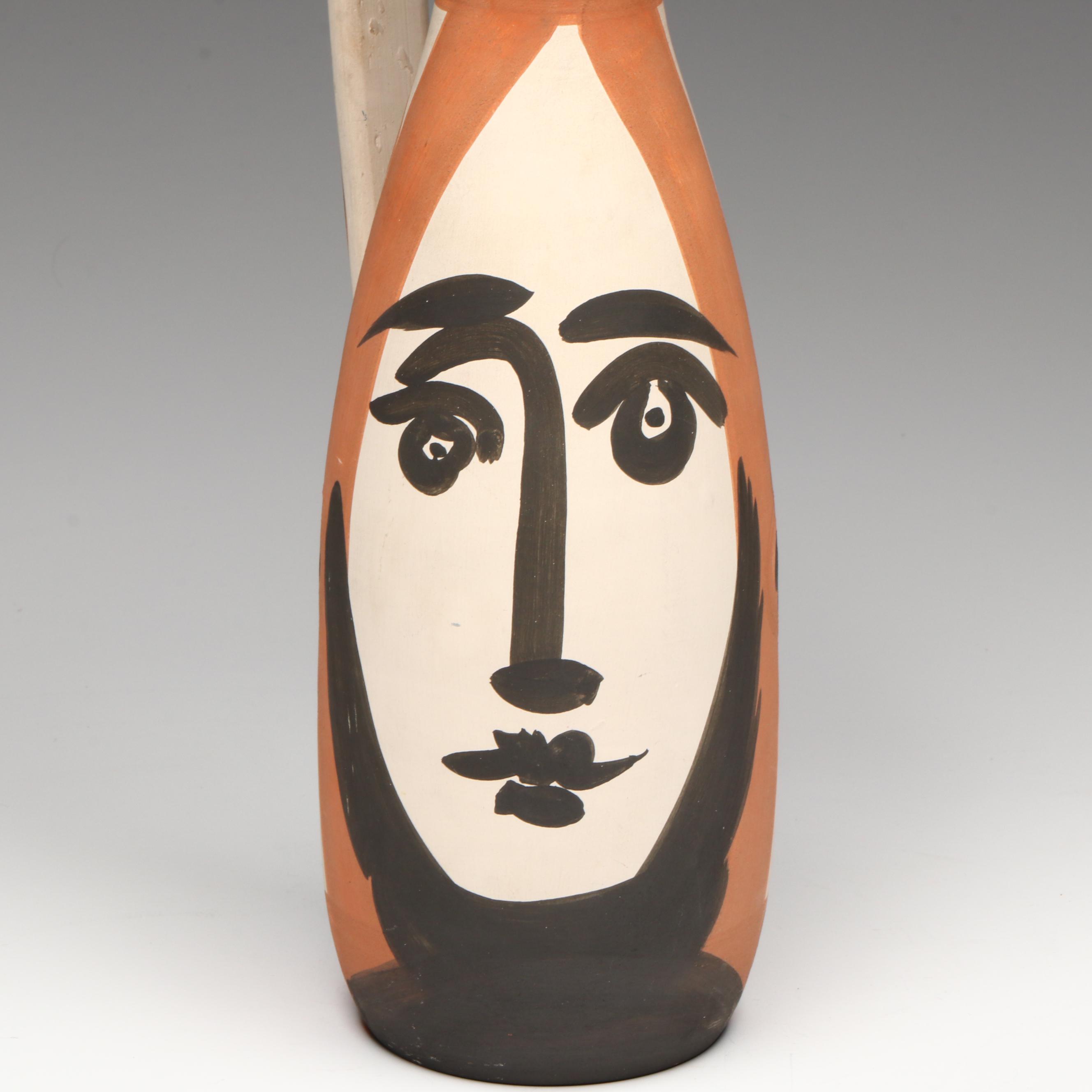 Pablo Picasso "Visage" Pitcher, 1955