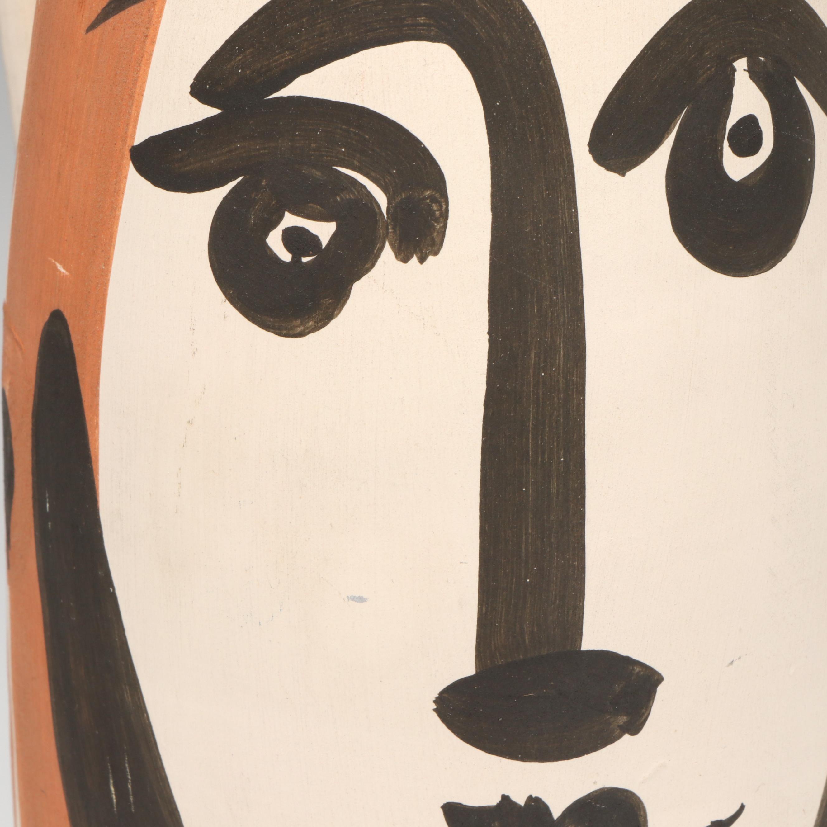 Pablo Picasso "Visage" Pitcher, 1955