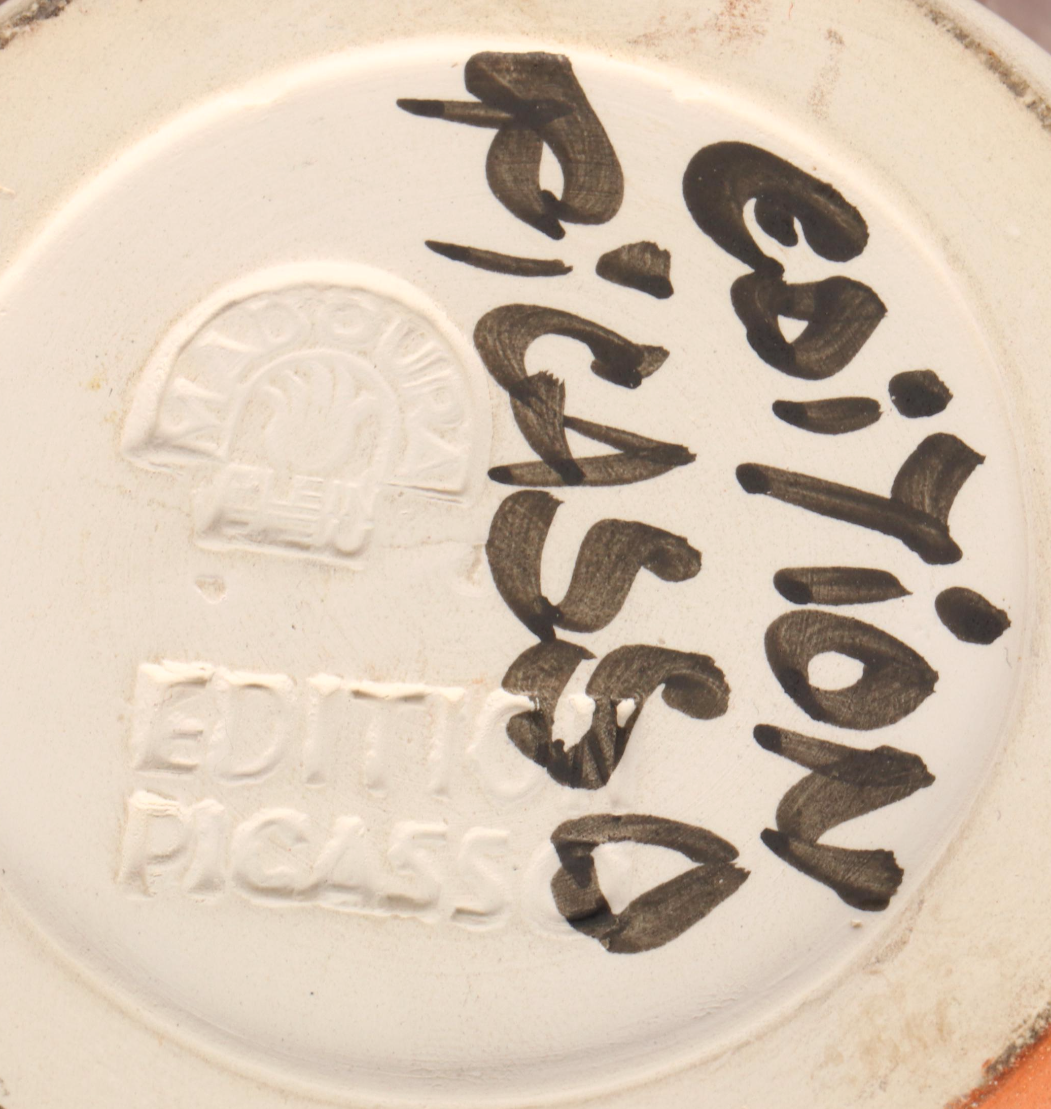 Pablo Picasso "Visage" Pitcher, 1955