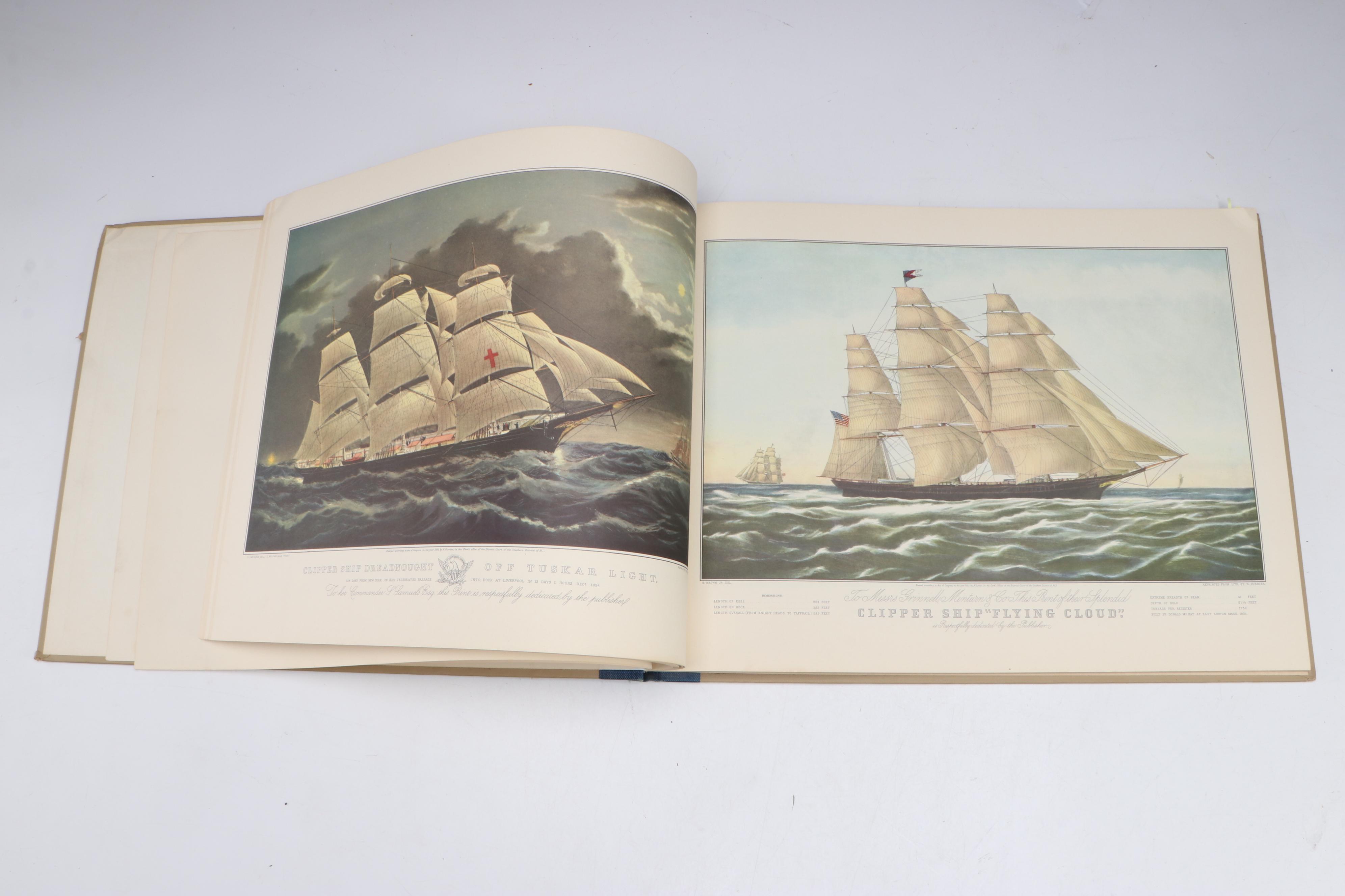 Illustrated "Currier & Ives' America" Folio Edited by Colin Simkin, 1952