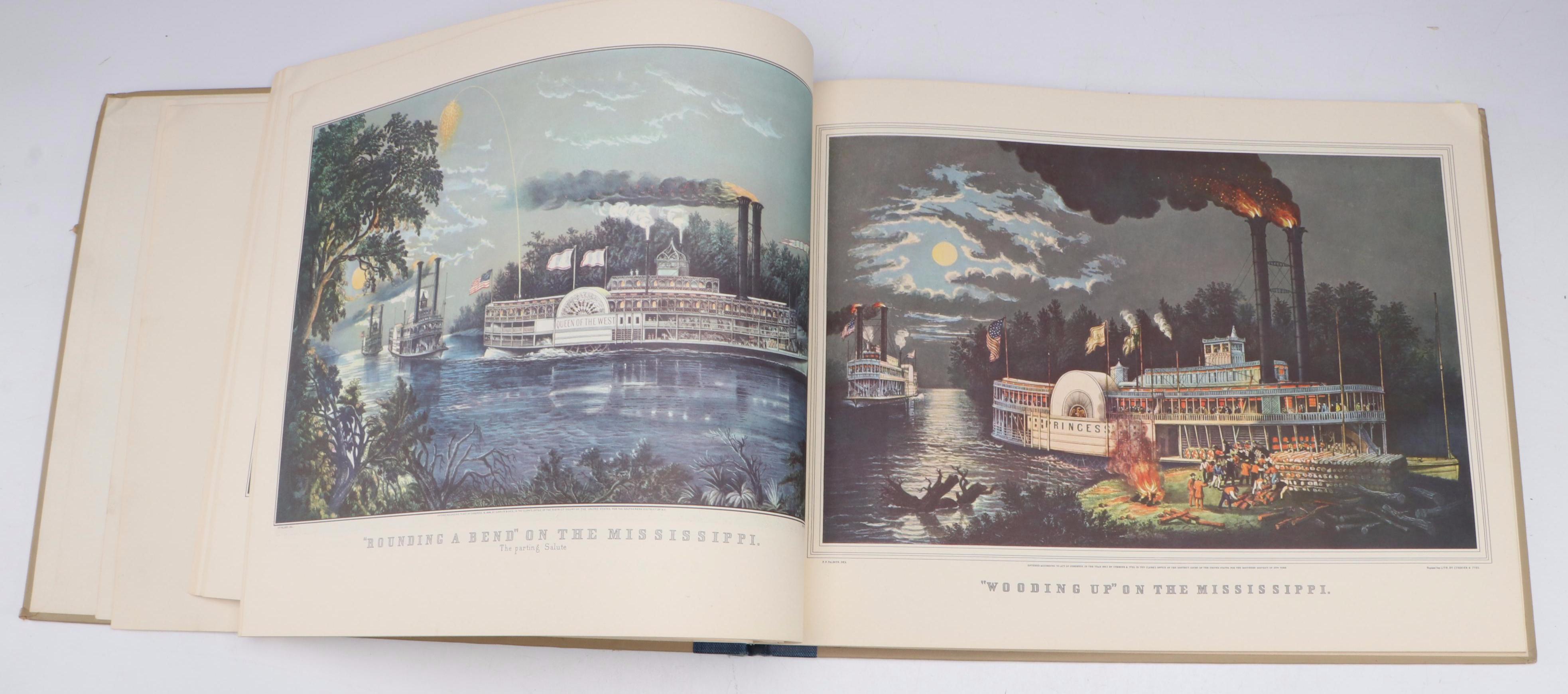 Illustrated "Currier & Ives' America" Folio Edited by Colin Simkin, 1952