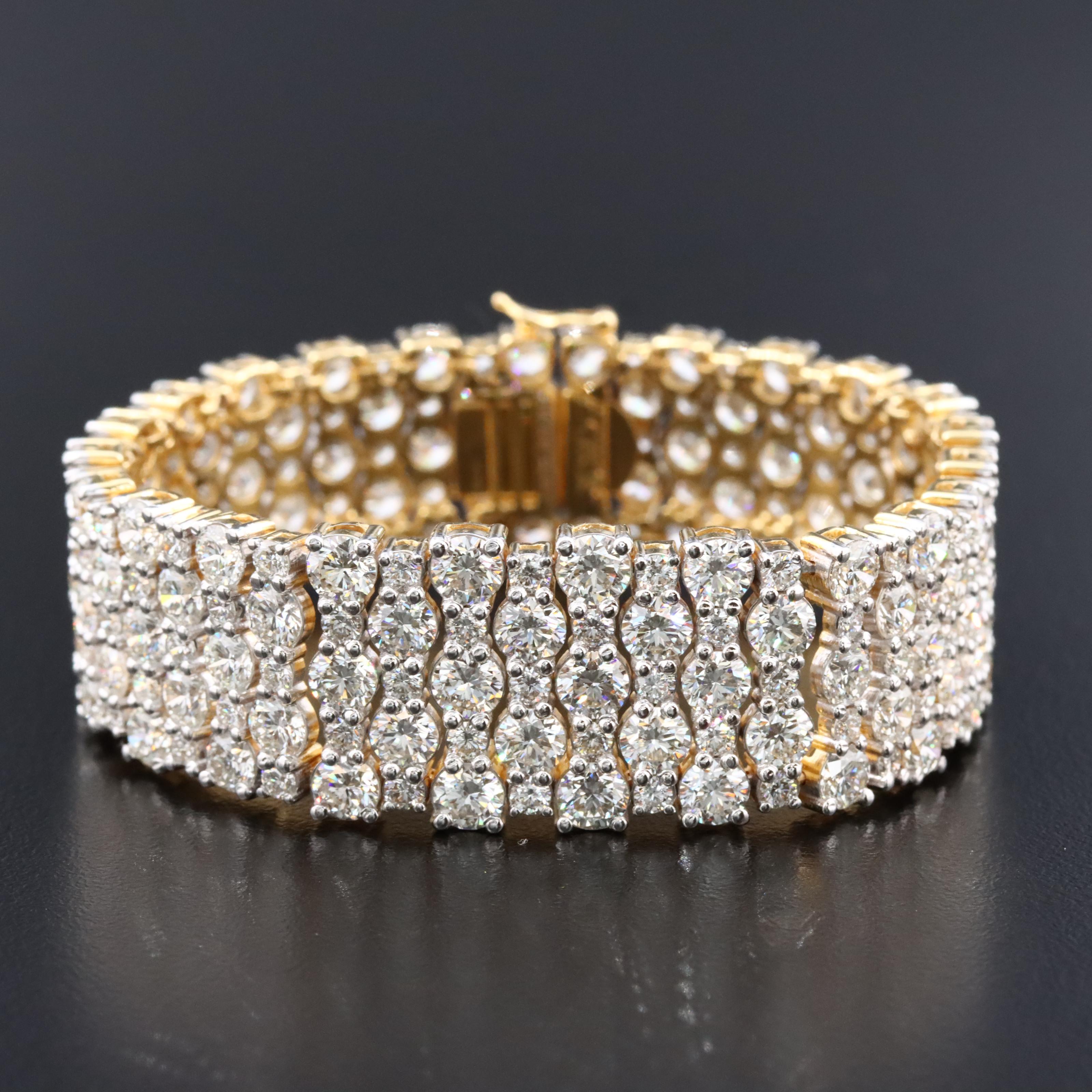 14K 23.70 CTW Diamond Bracelet