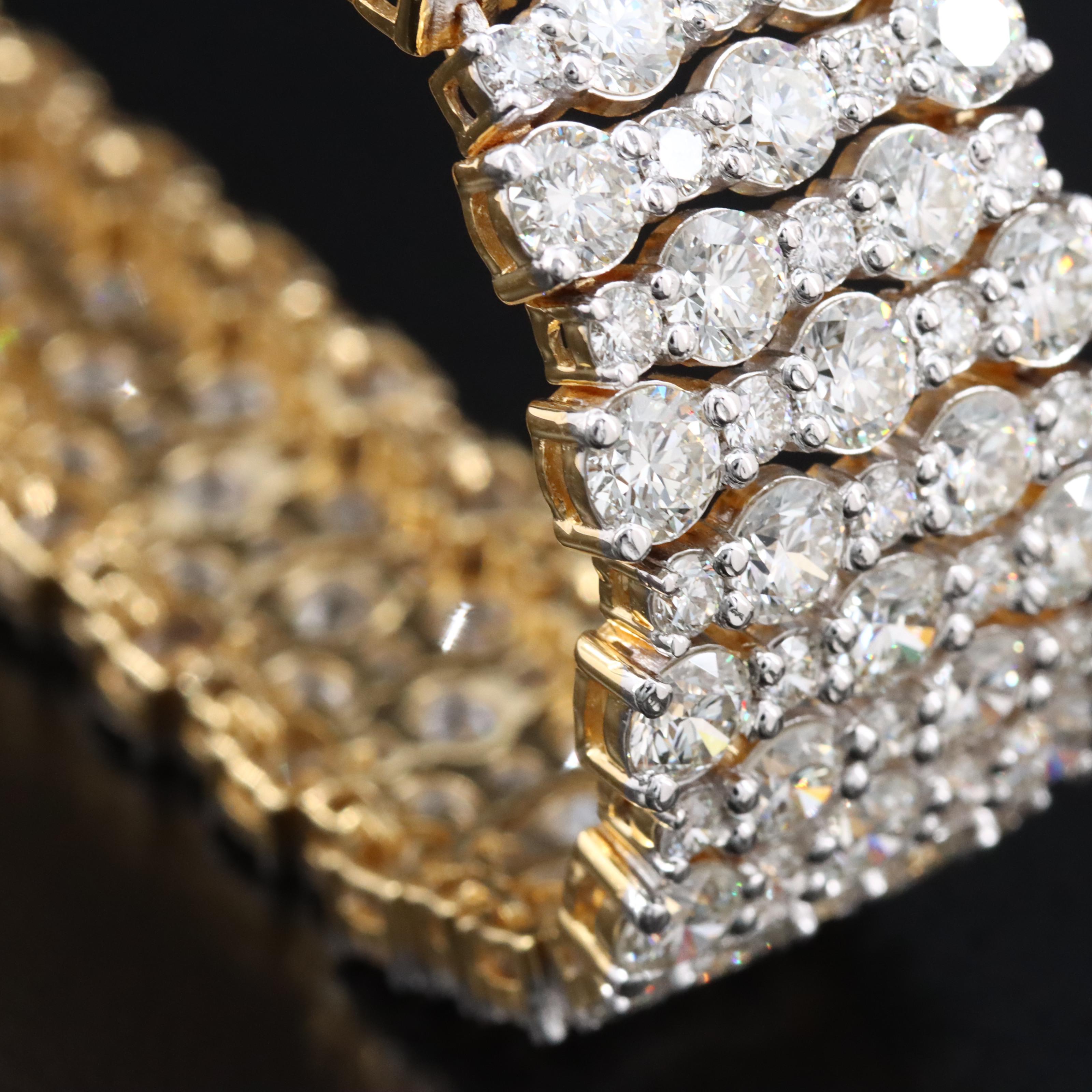 14K 23.70 CTW Diamond Bracelet