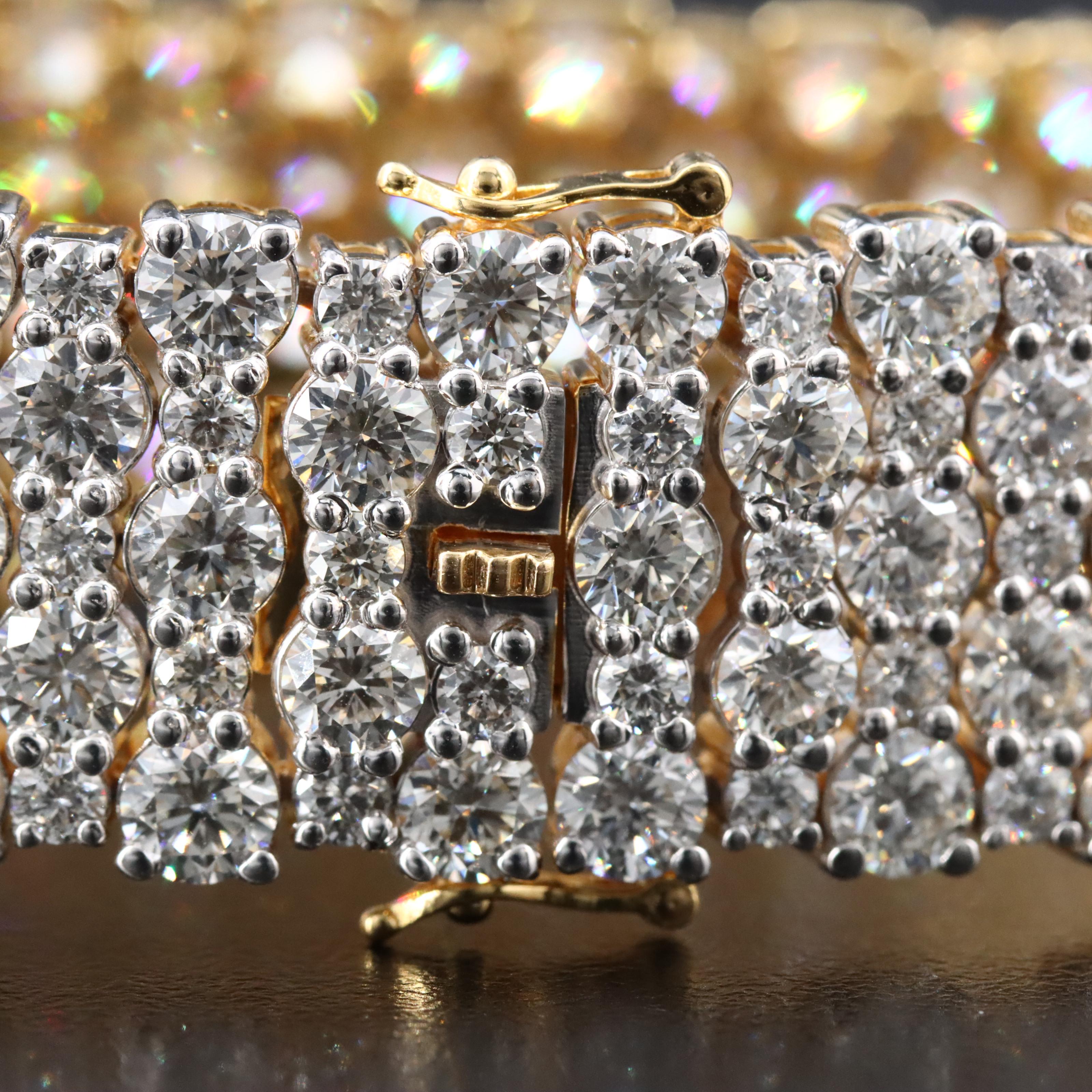 14K 23.70 CTW Diamond Bracelet
