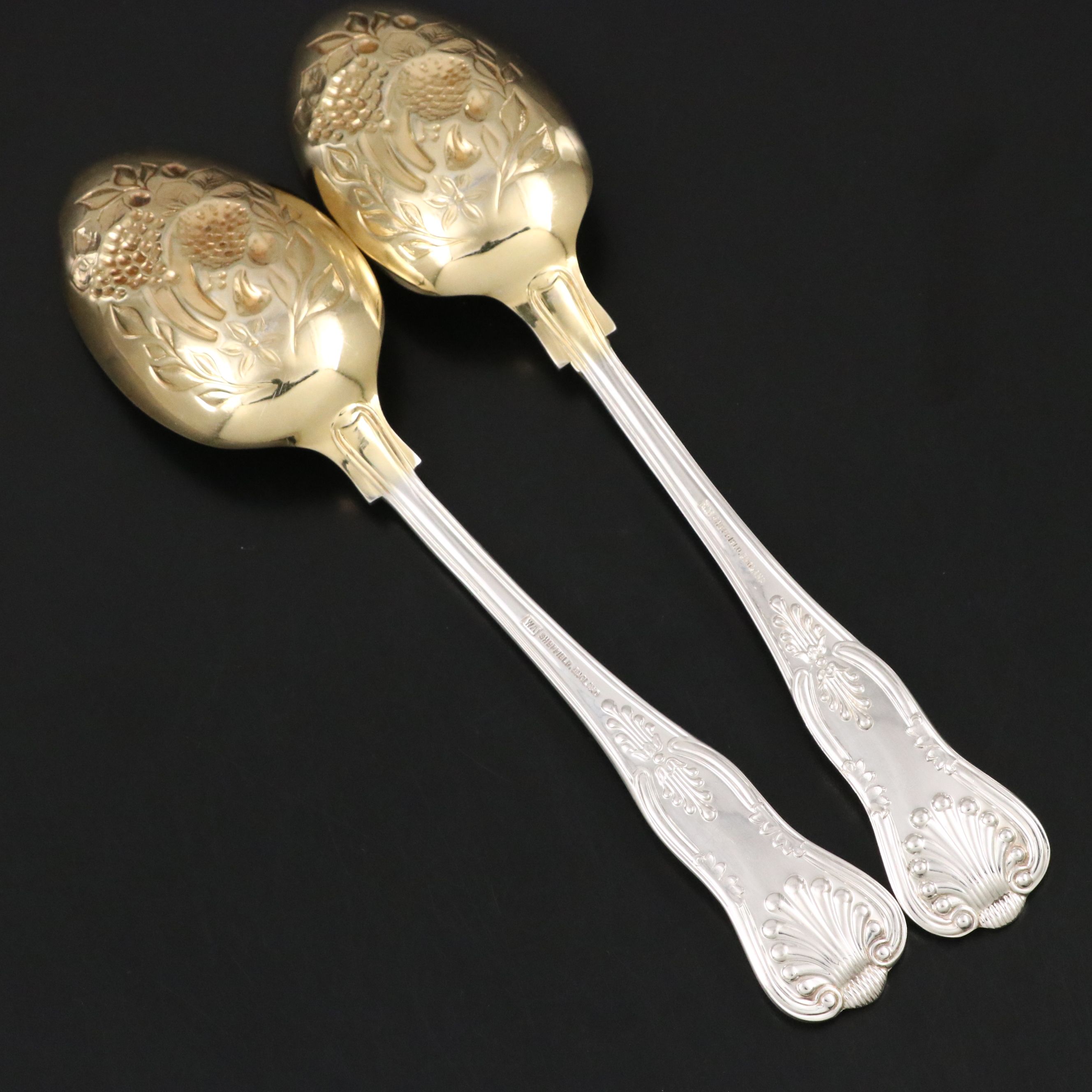 Lenox "Holiday" Bowls and Plates with Candlesticks and Repoussé Berry Spoons