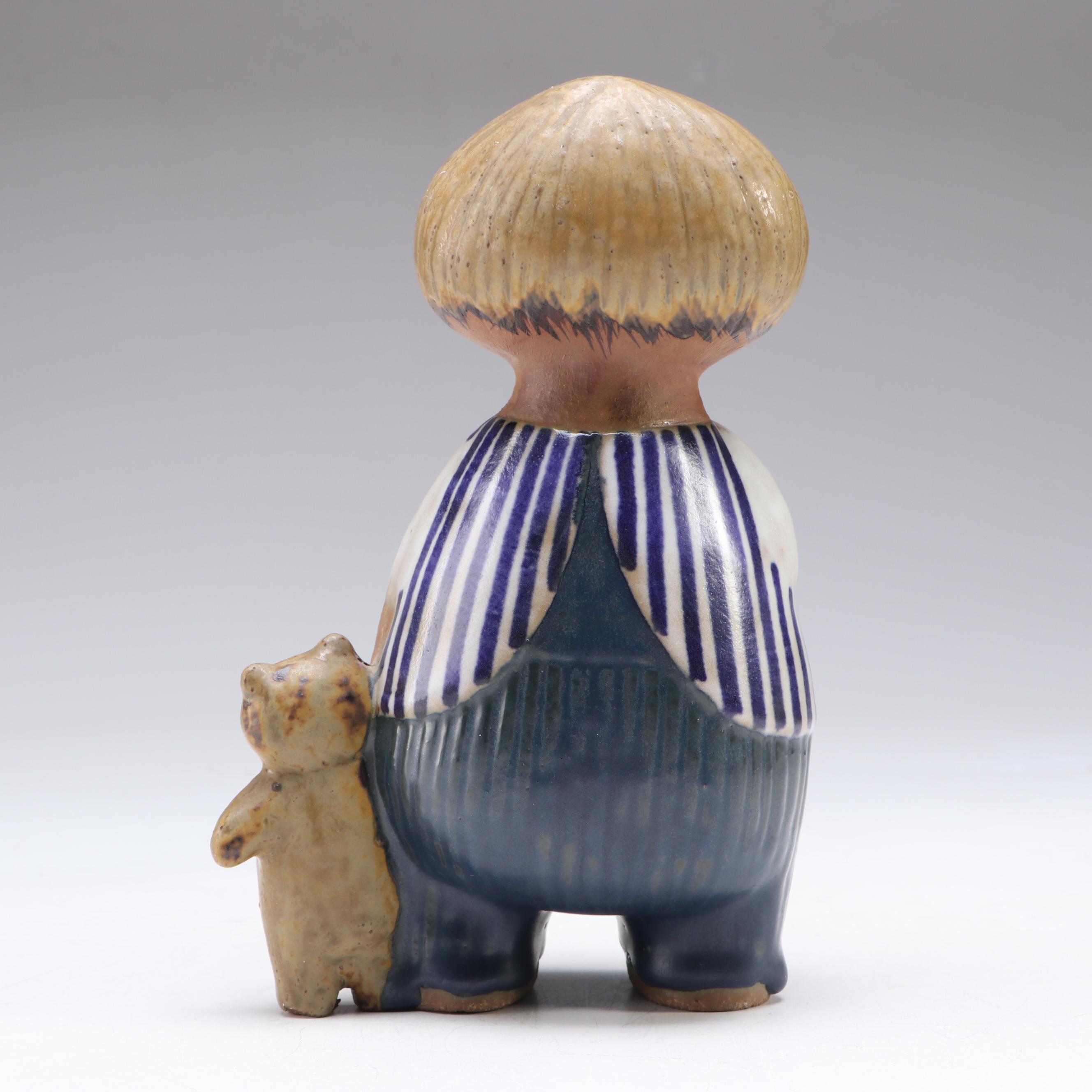 Lisa Larson Swedish Stoneware "Malin," Mid-20th Century