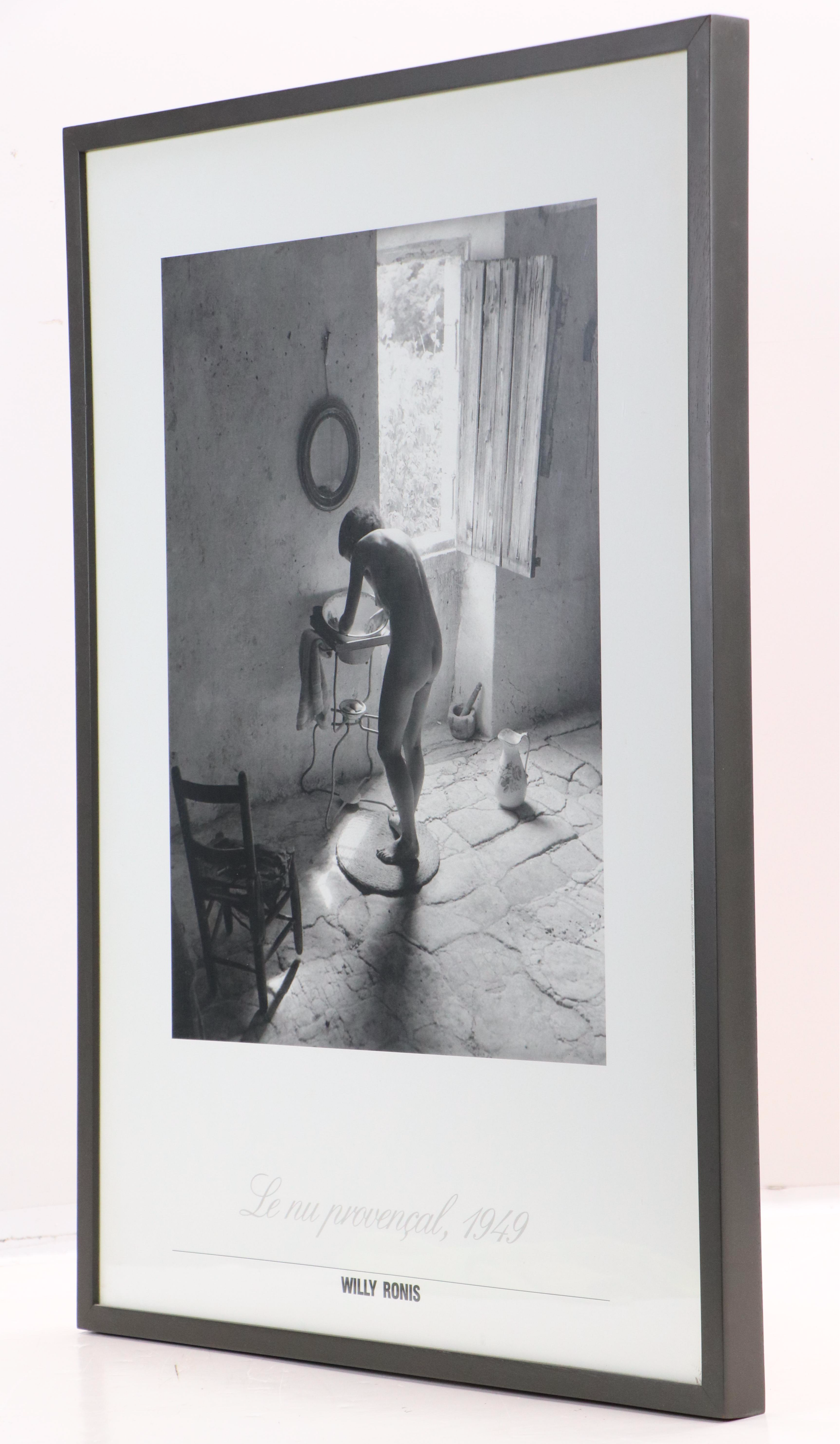 Offset Lithograph "Le Nu Provençal" After Willy Ronis