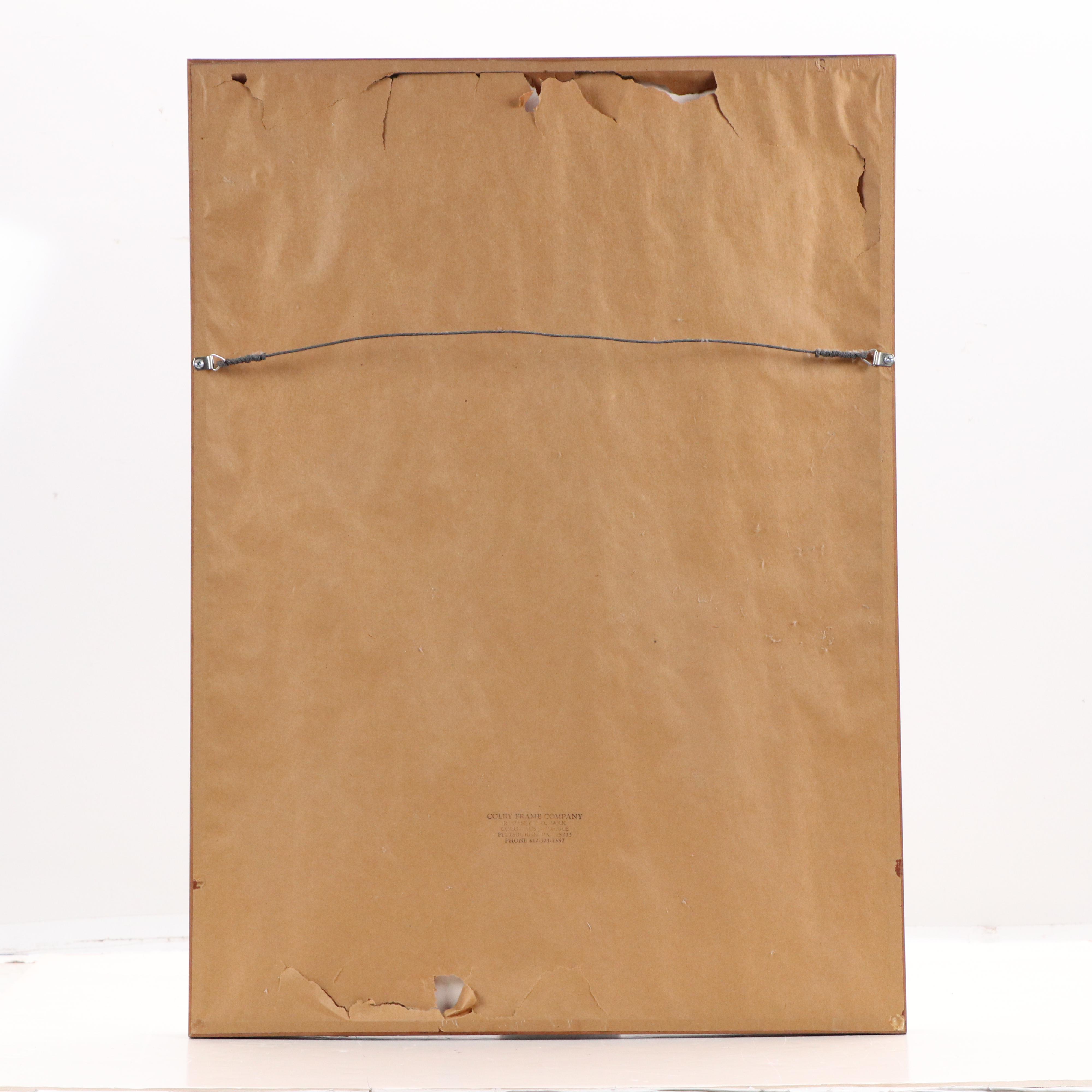 Offset Lithograph "Le Nu Provençal" After Willy Ronis