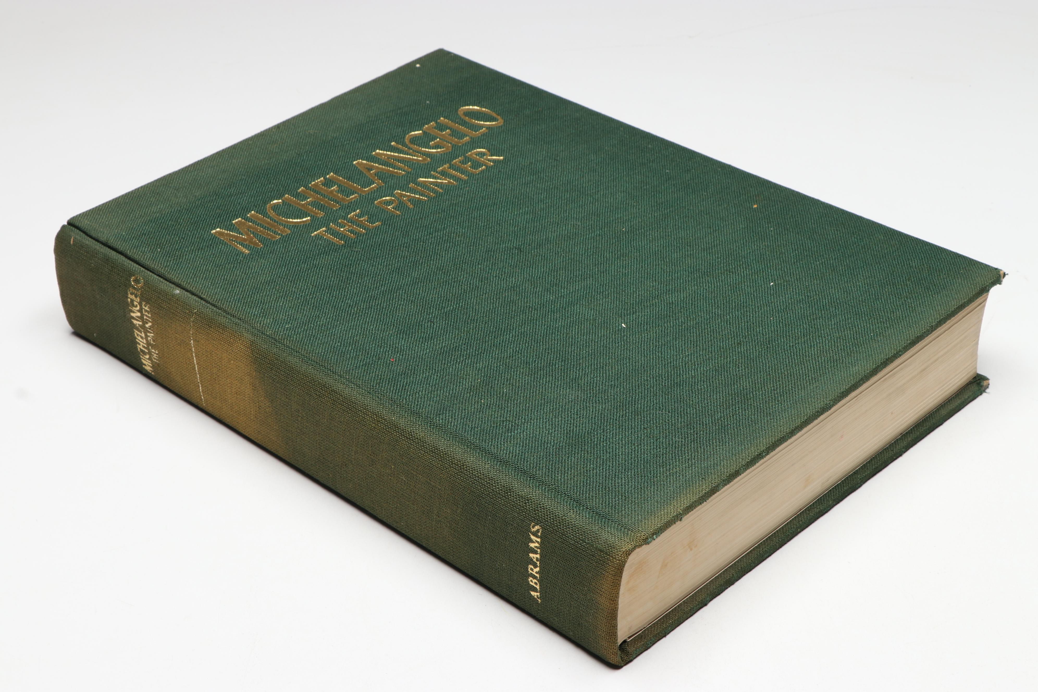 First Edition "Michelangelo the Painter" by Valerio Mariani, 1964