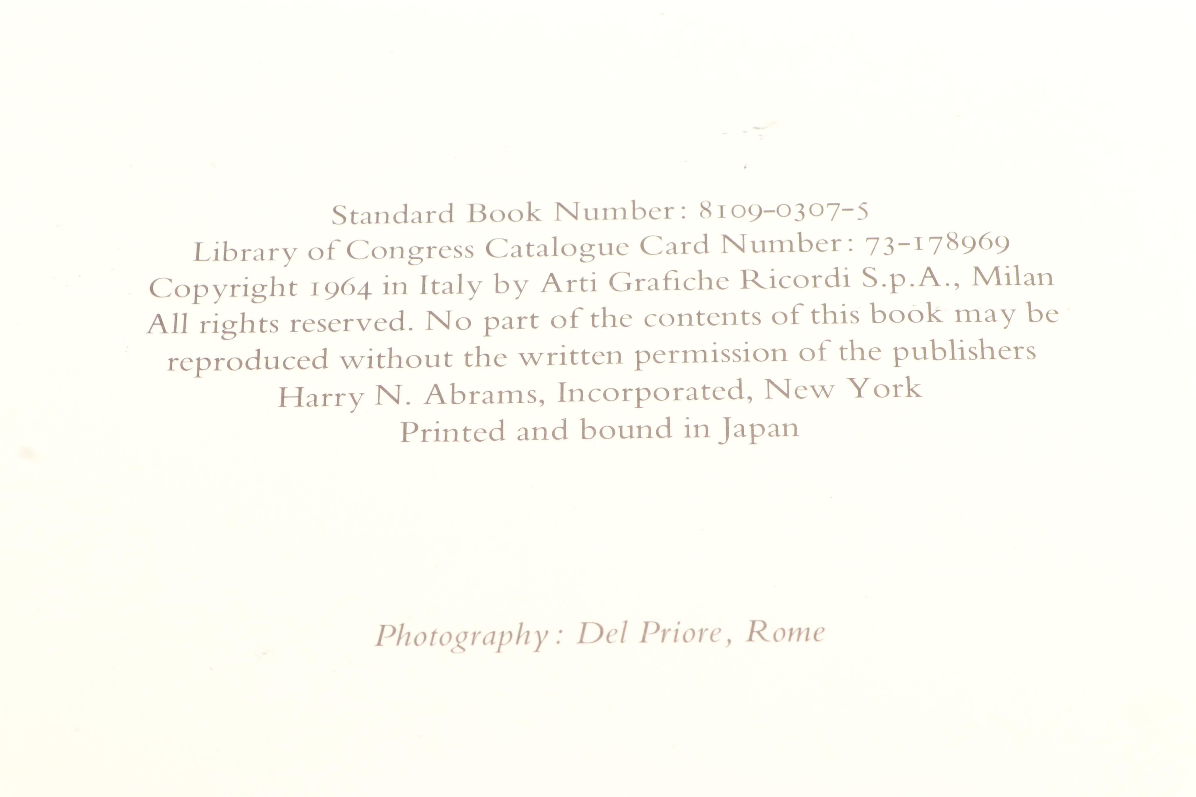 First Edition "Michelangelo the Painter" by Valerio Mariani, 1964