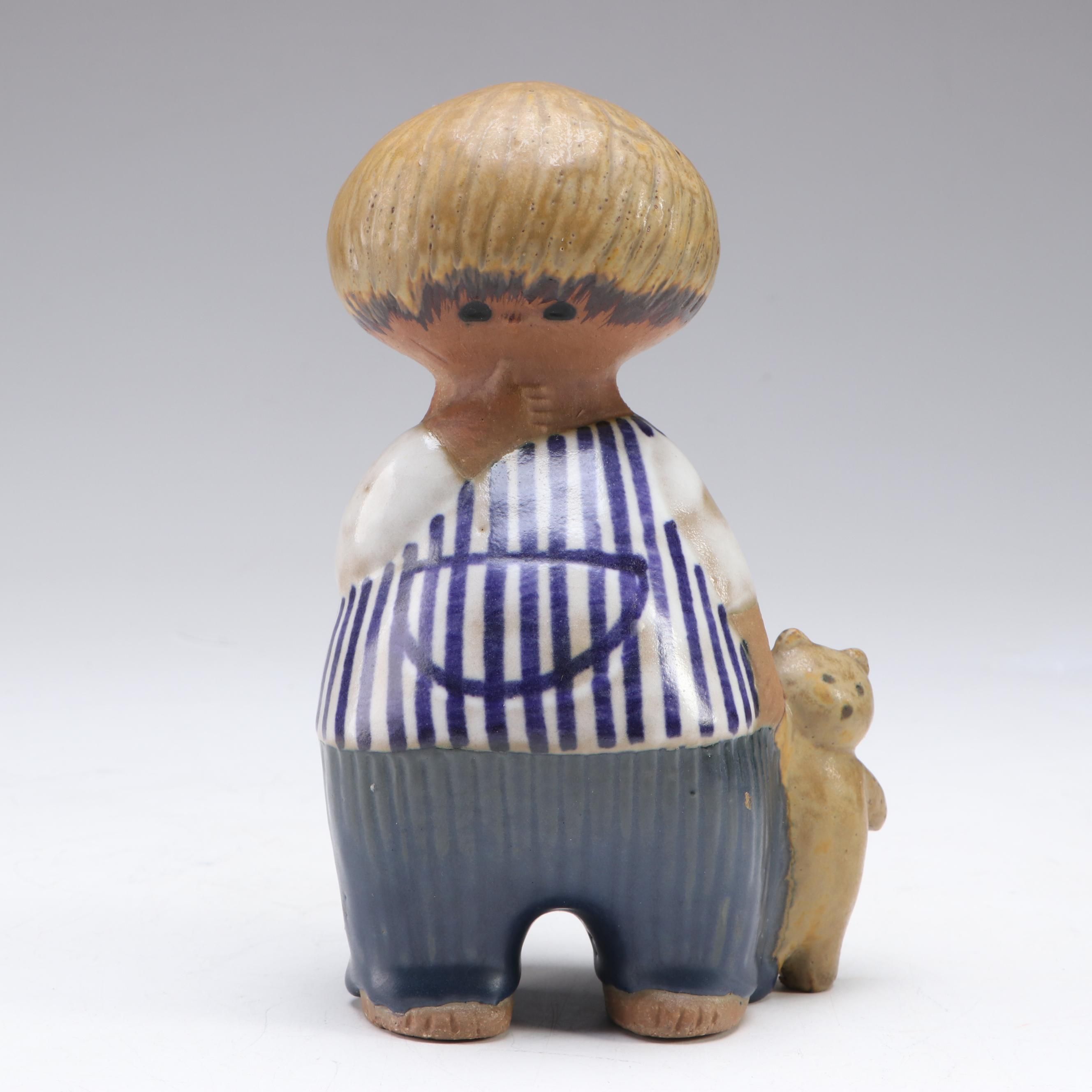 Lisa Larson Swedish Stoneware "Malin," Mid-20th Century