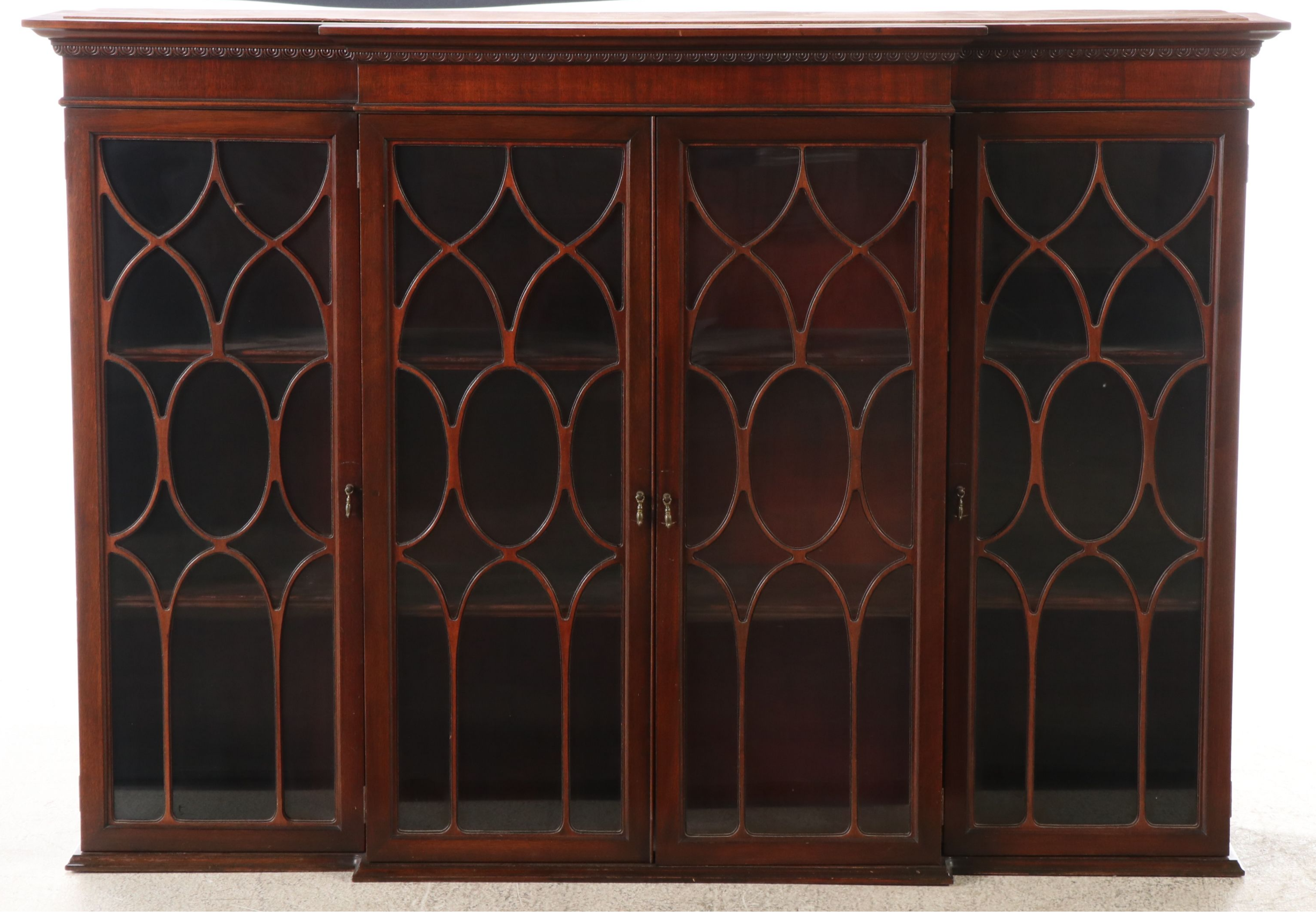 Traditional Style Mahogany China Cabinet