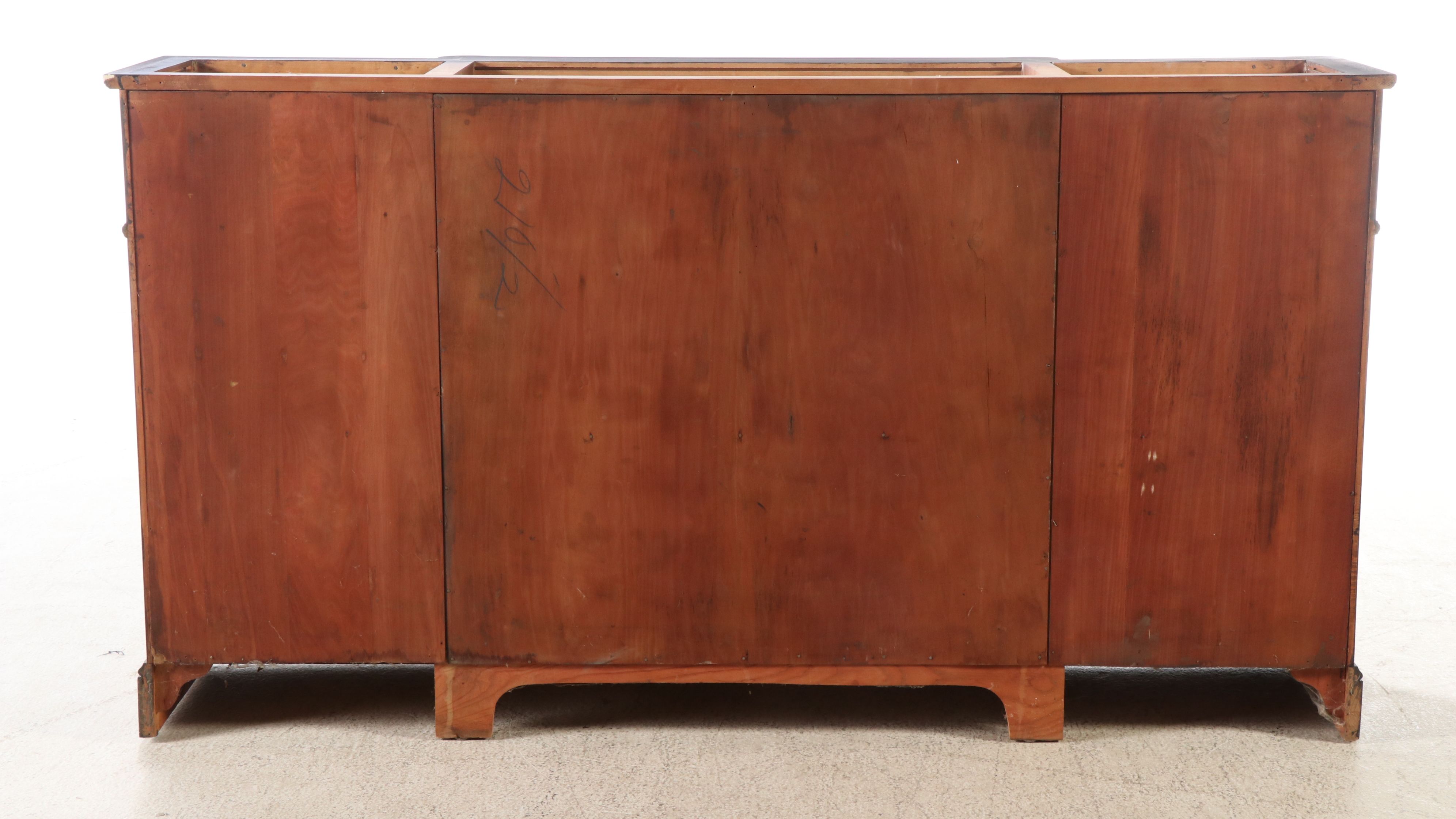 Traditional Style Mahogany China Cabinet