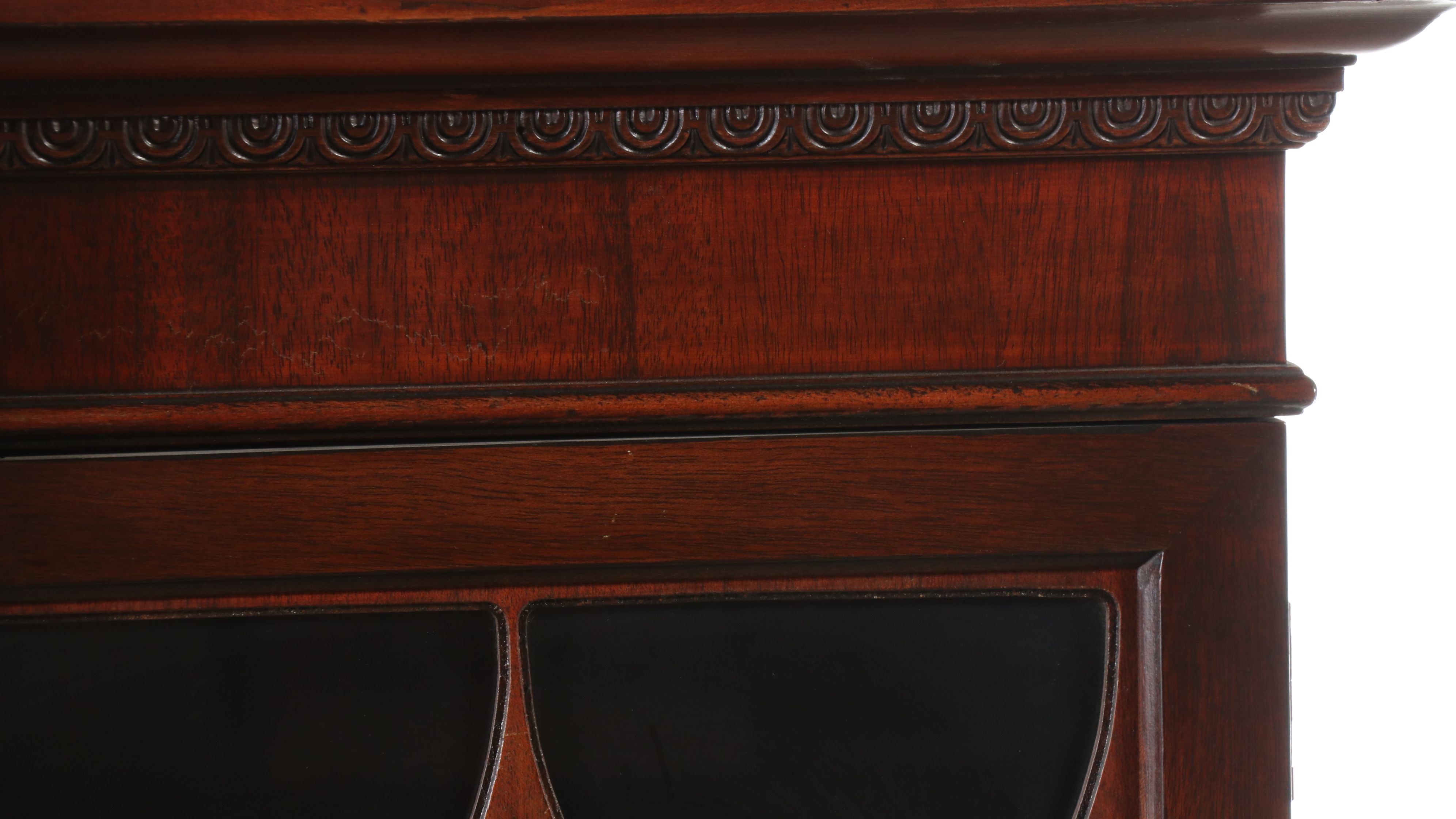 Traditional Style Mahogany China Cabinet