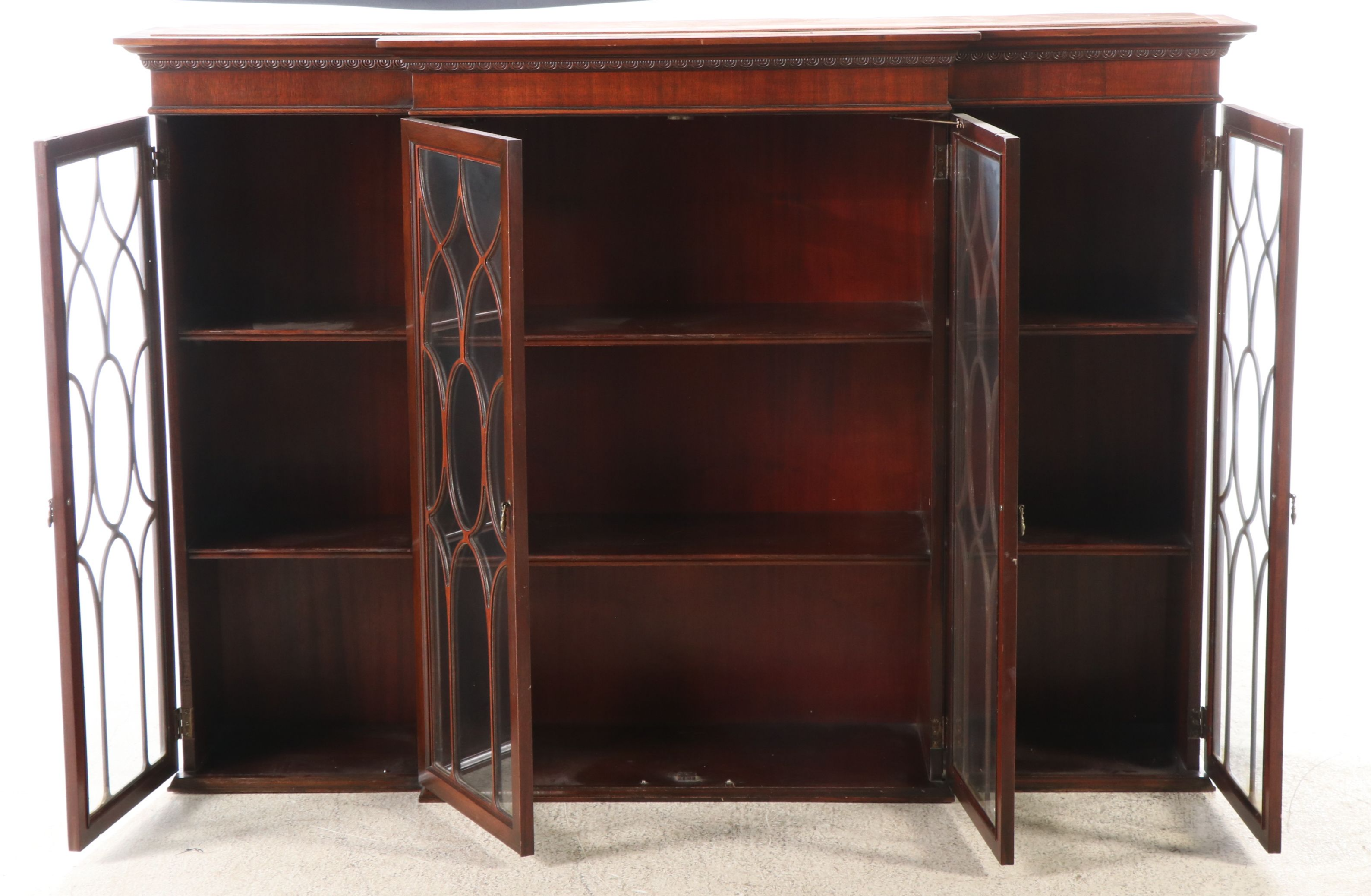 Traditional Style Mahogany China Cabinet