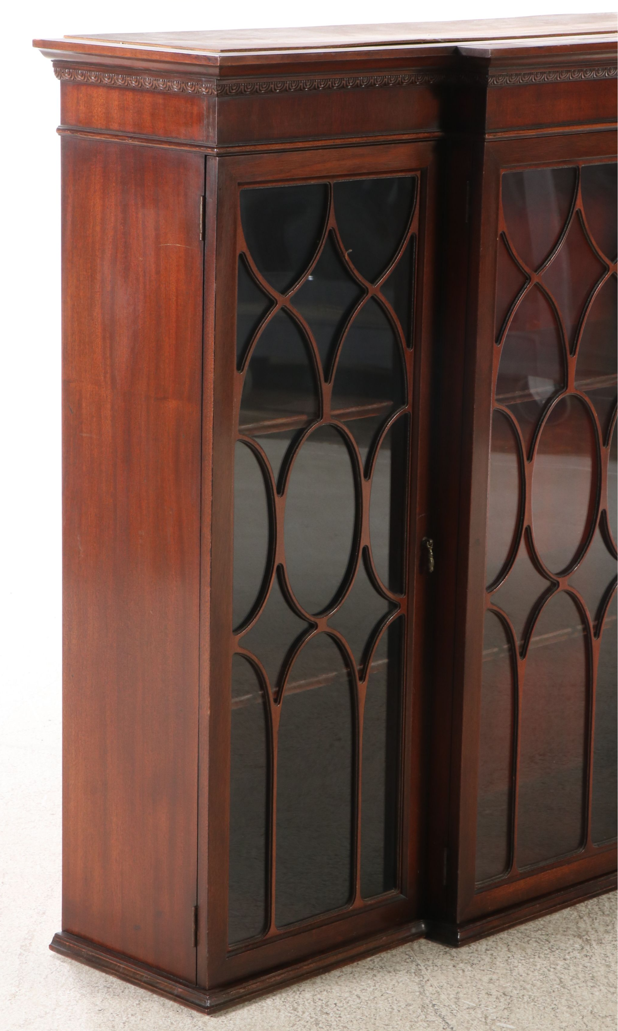 Traditional Style Mahogany China Cabinet