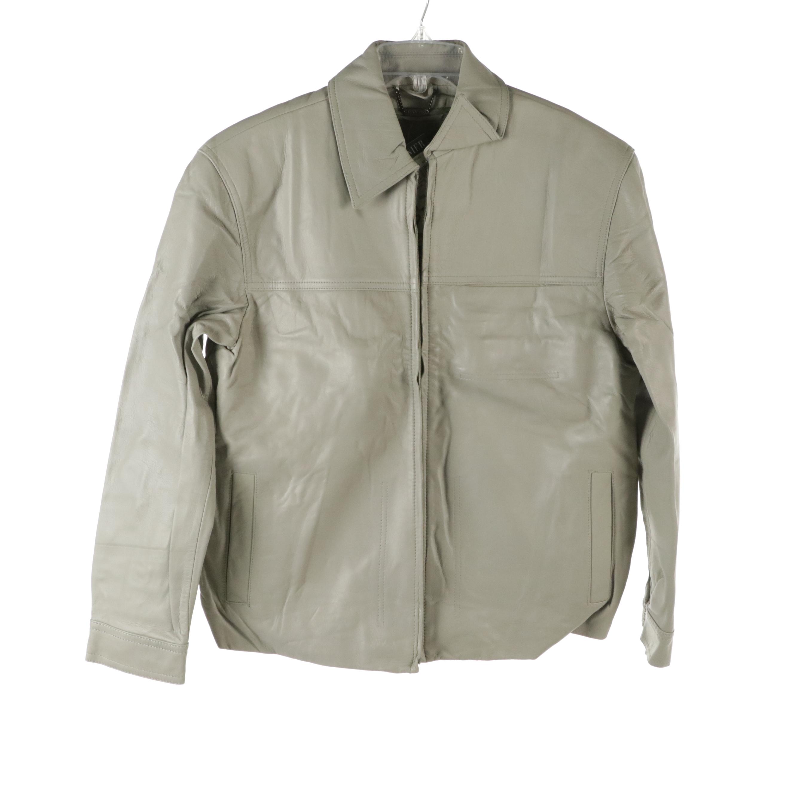 Danier Leather Jacket, Charter Club Silk Cardigan w/ Daisy Fuentes & Other Tops