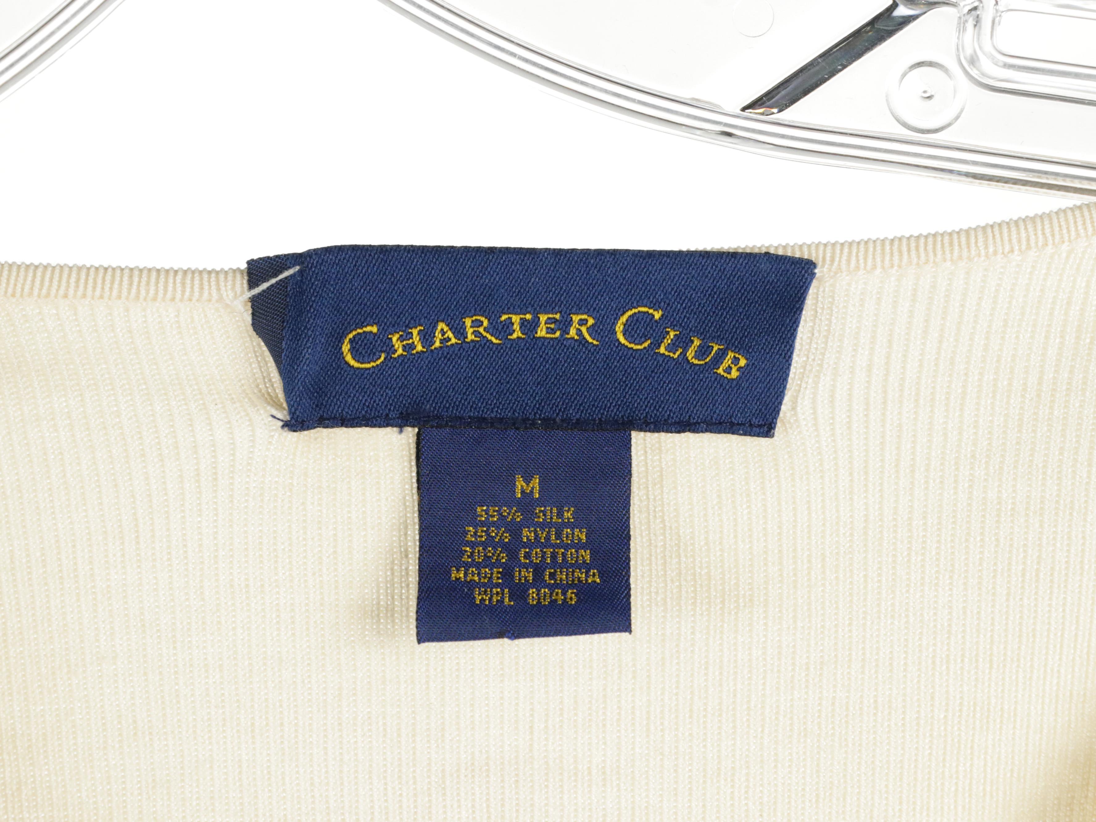 Danier Leather Jacket, Charter Club Silk Cardigan w/ Daisy Fuentes & Other Tops