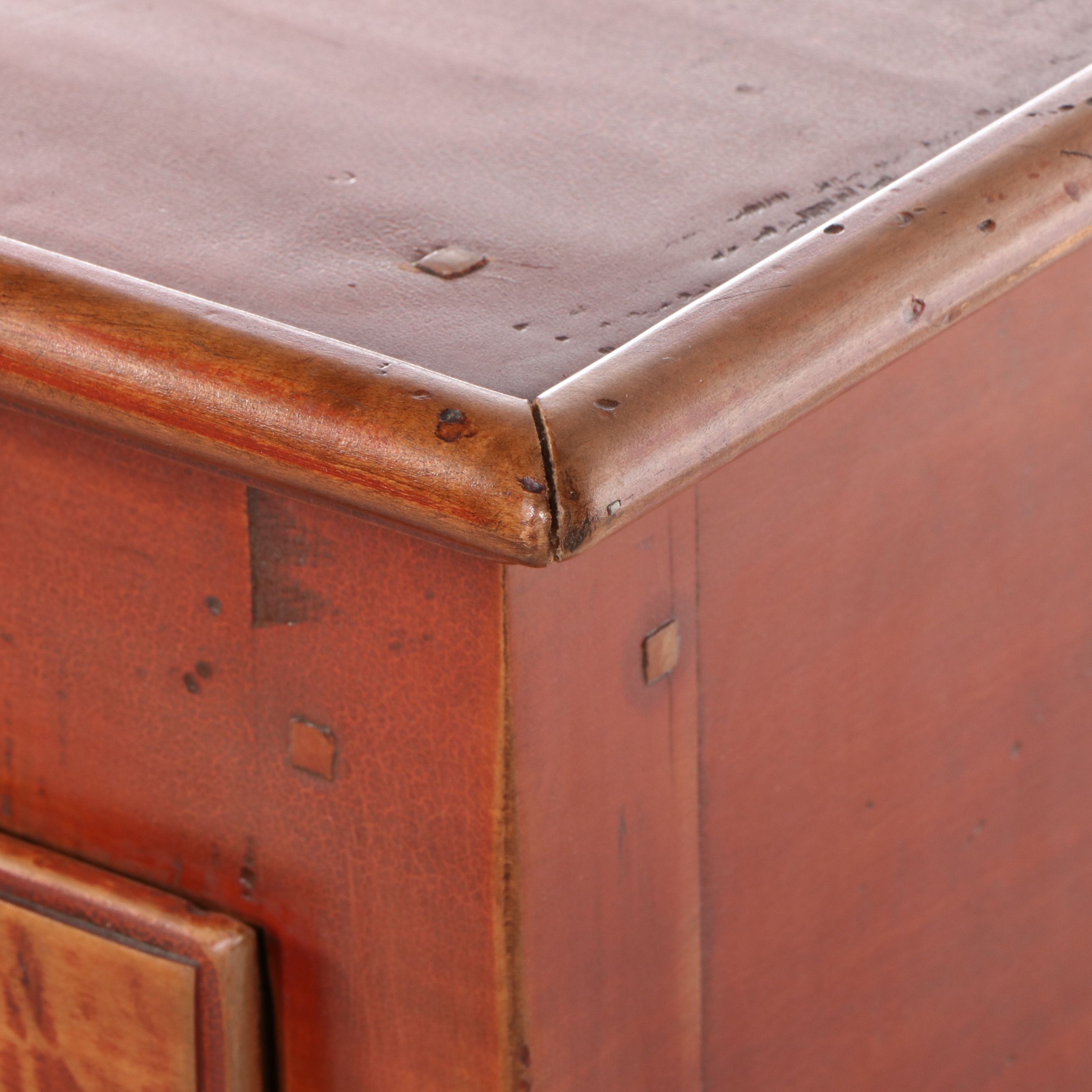 Early David T. Smith Queen Anne Style Single-Drawer Maple Lowboy