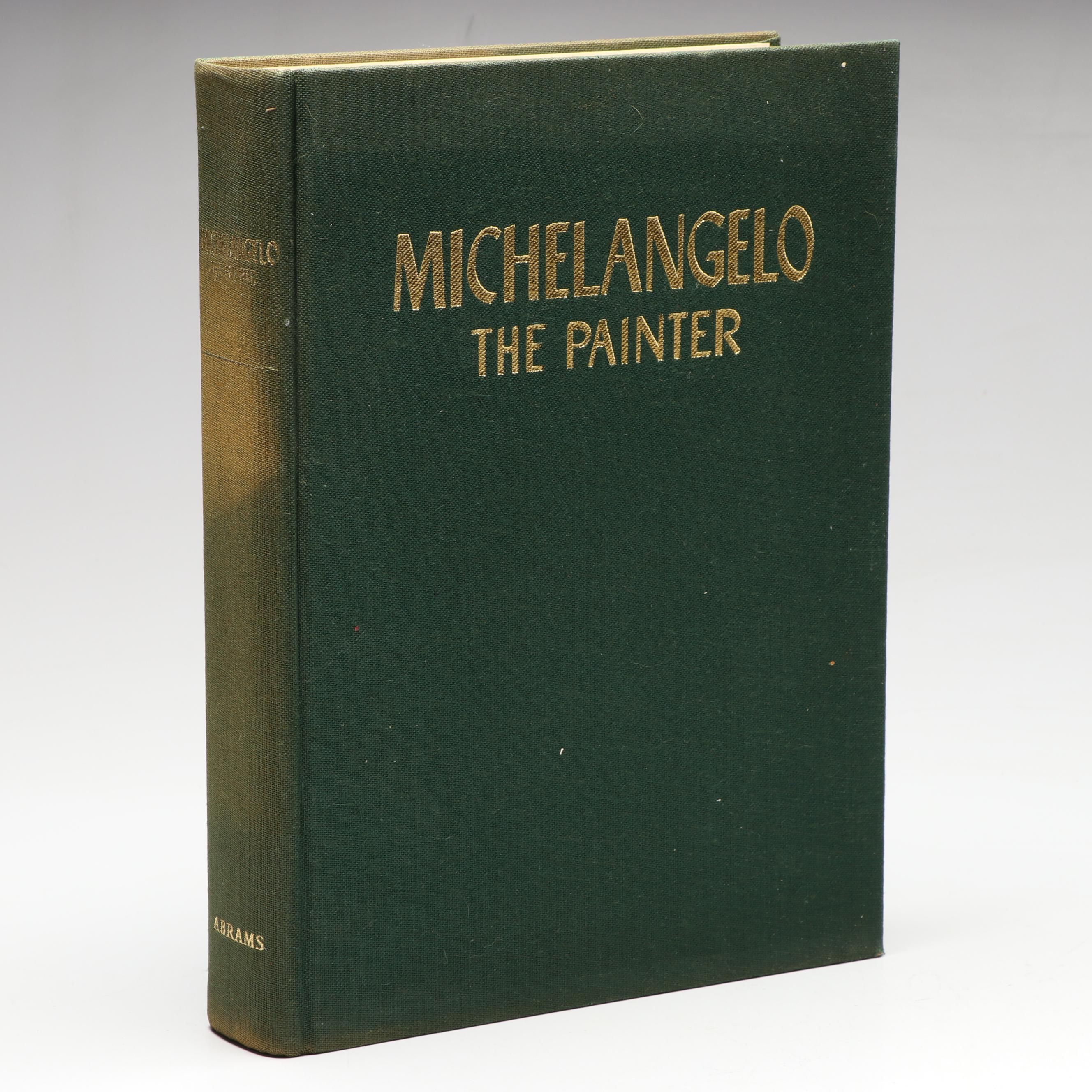 First Edition "Michelangelo the Painter" by Valerio Mariani, 1964