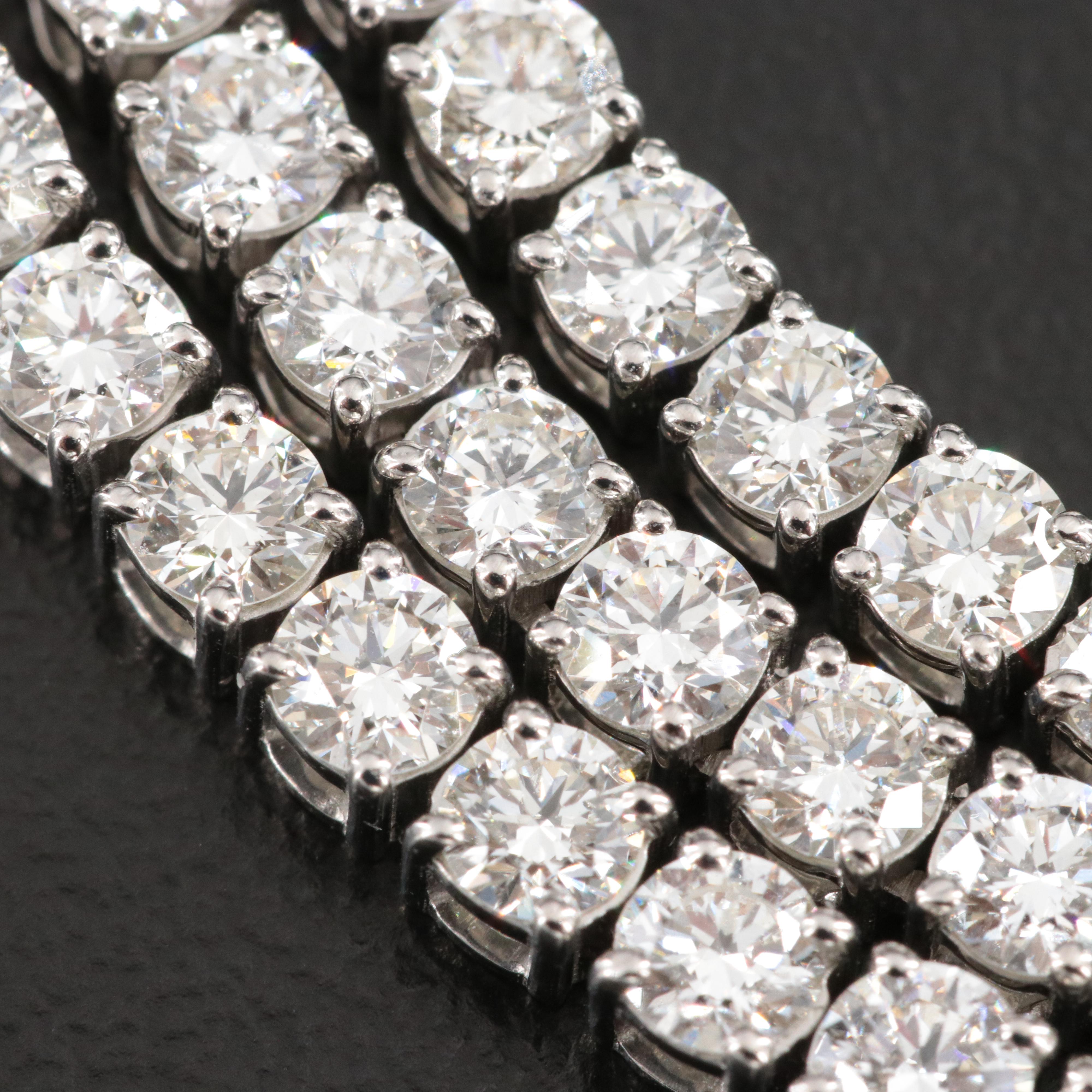 Platinum 11.80 CTW Diamond Necklace