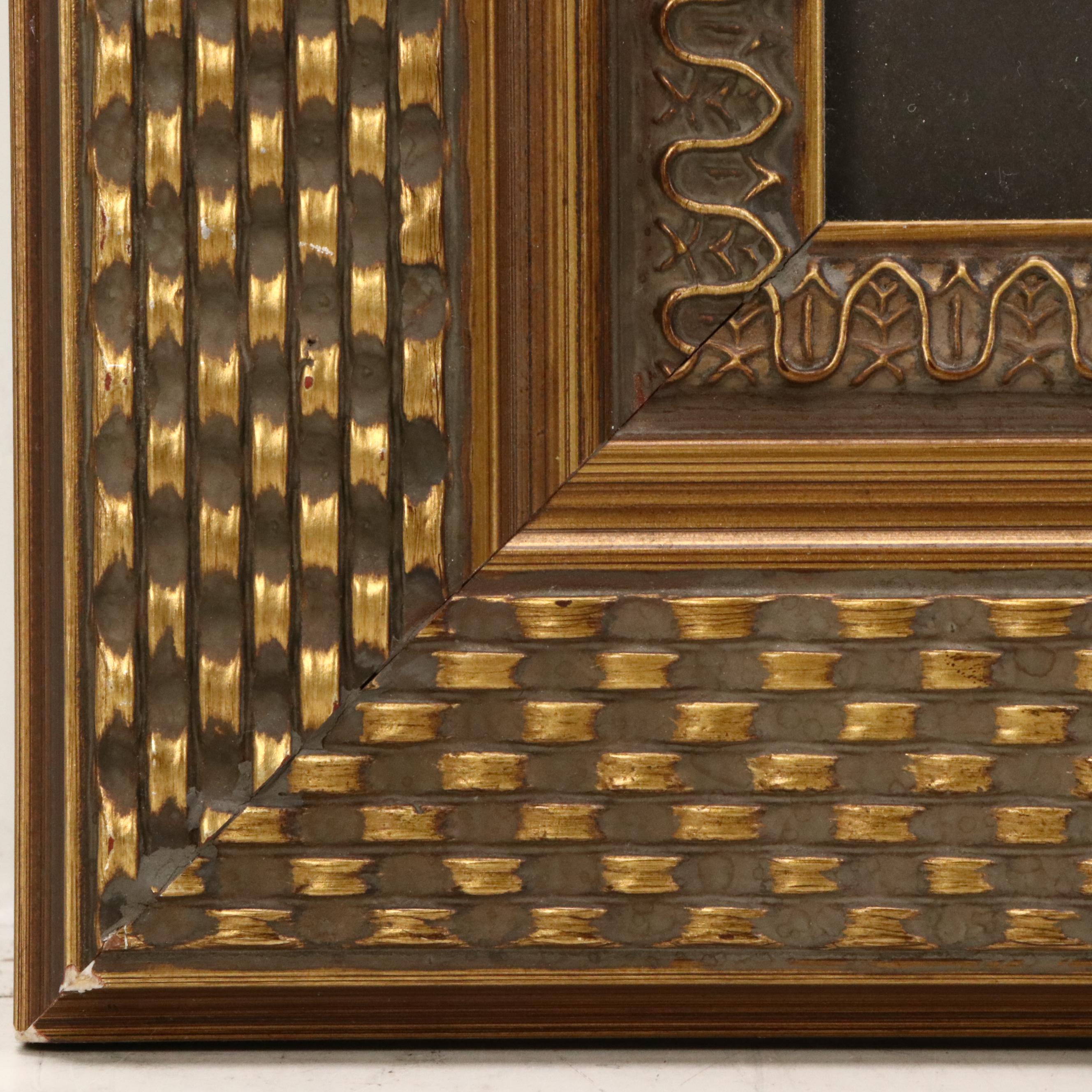 After Briton Rivière Offset Lithograph "Temple Leopards"