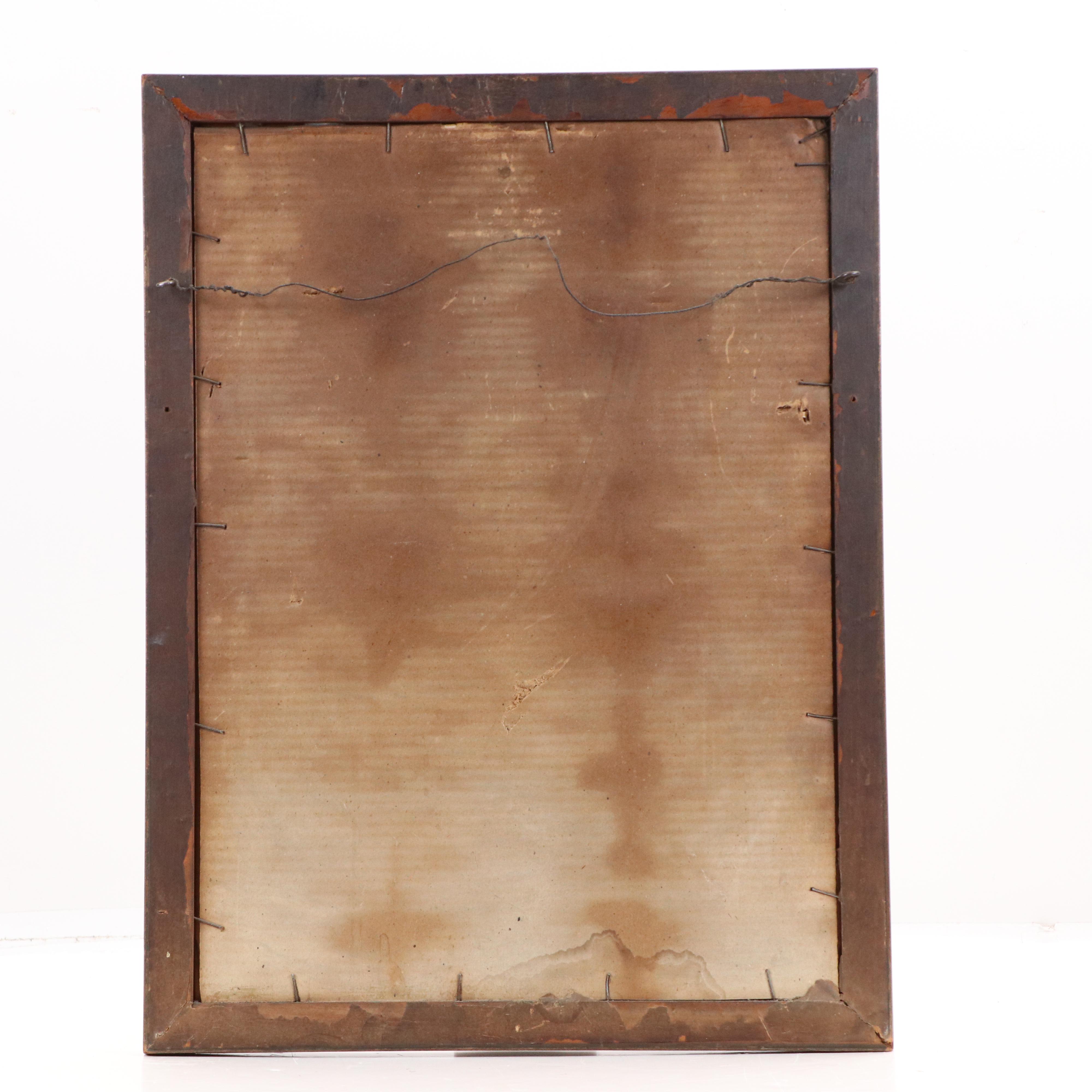 After Jules-Alexis Muenier Hand-Colored Photogravure "The Harpsichord Lesson"