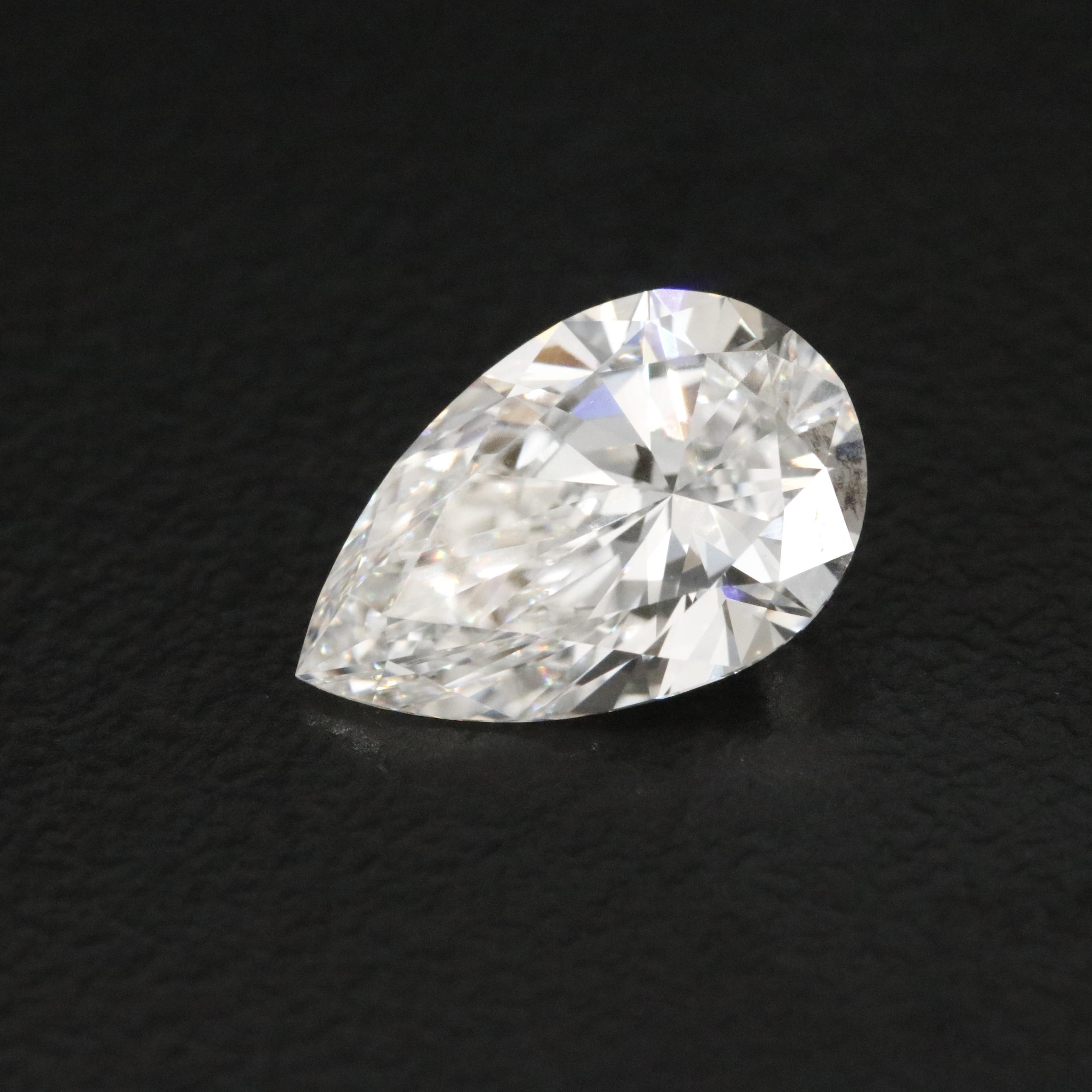 Loose 1.59 CT Lab Grown Diamond with IGI Report