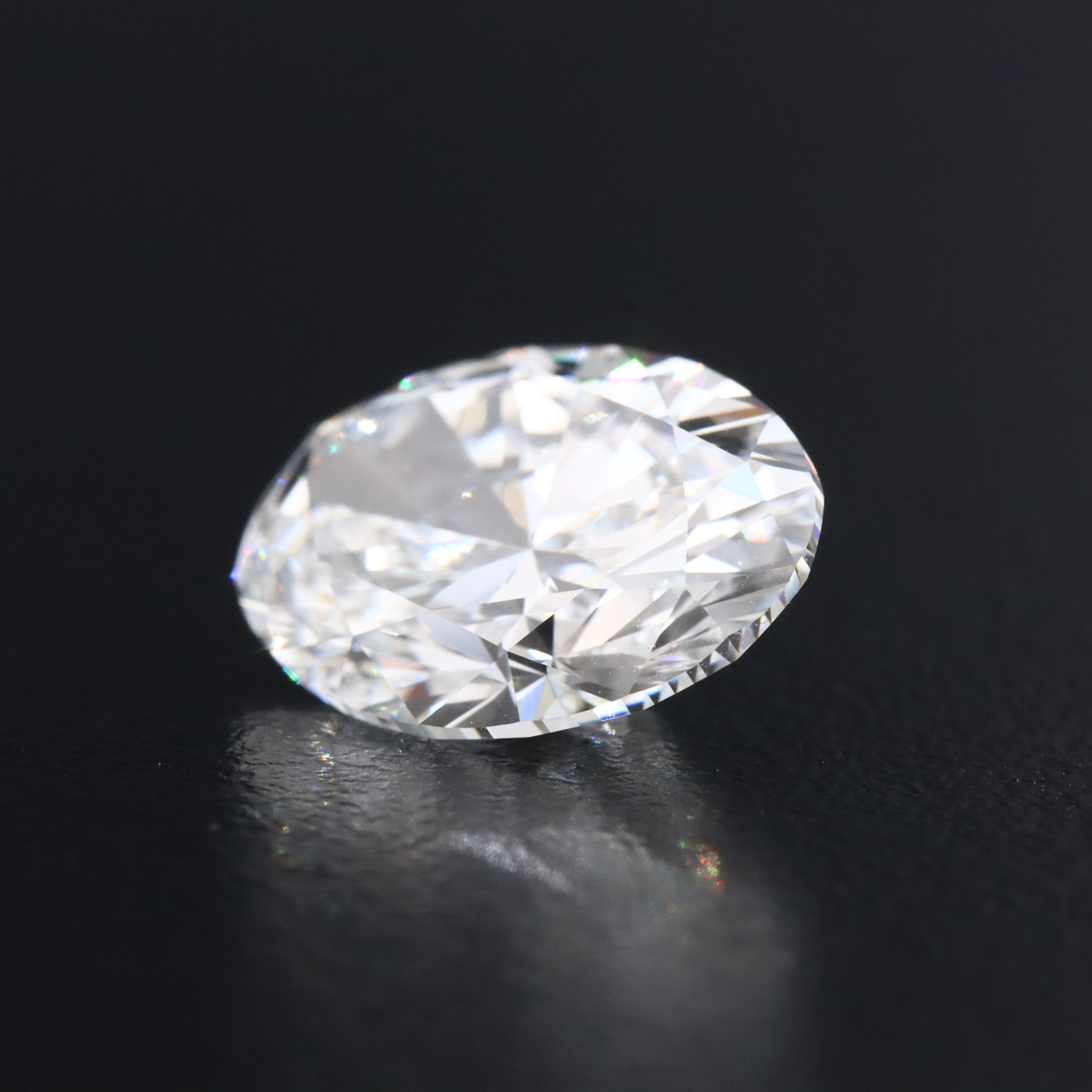 Loose 4.38 CT Lab Grown Diamond with IGI Report