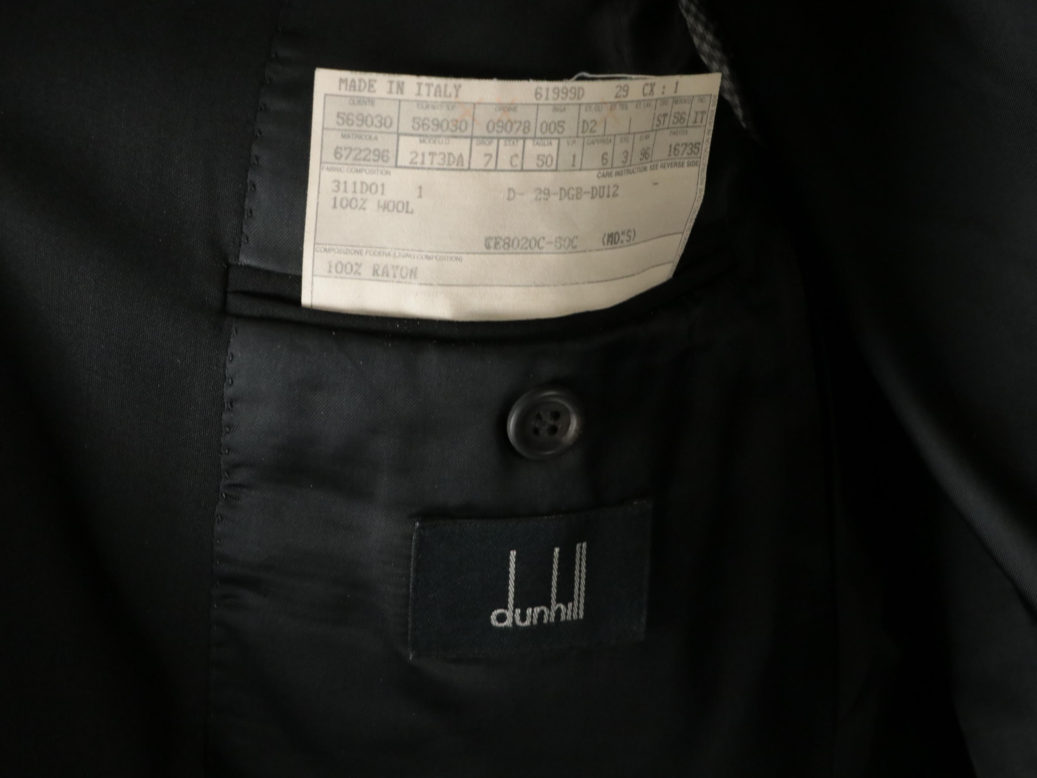 Men's Alfred Dunhill and Ermenegildo Zegna Wool Blazers W/ Feraud Wool Trousers