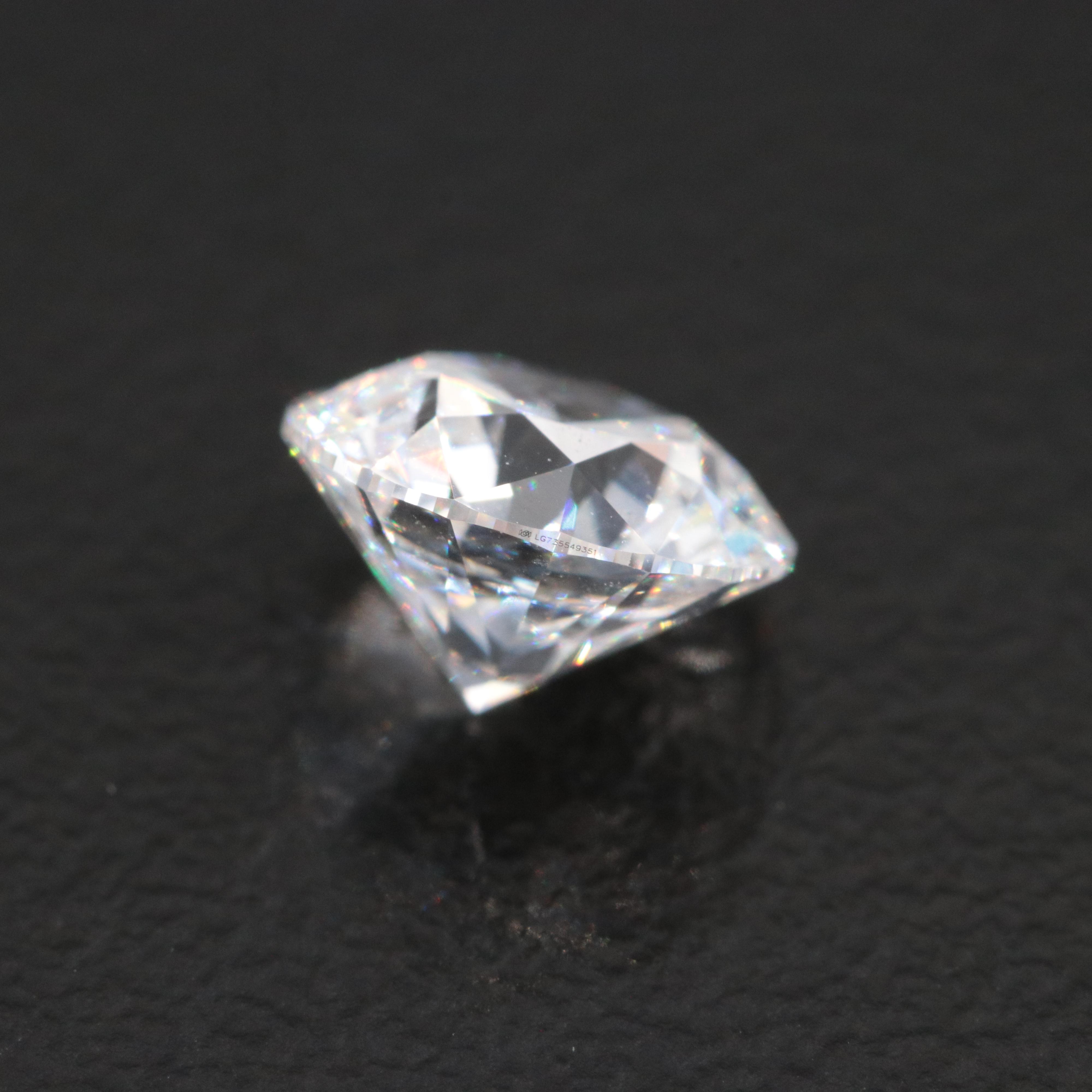 Loose 1.33 CT Lab Grown Diamond with IGI Report