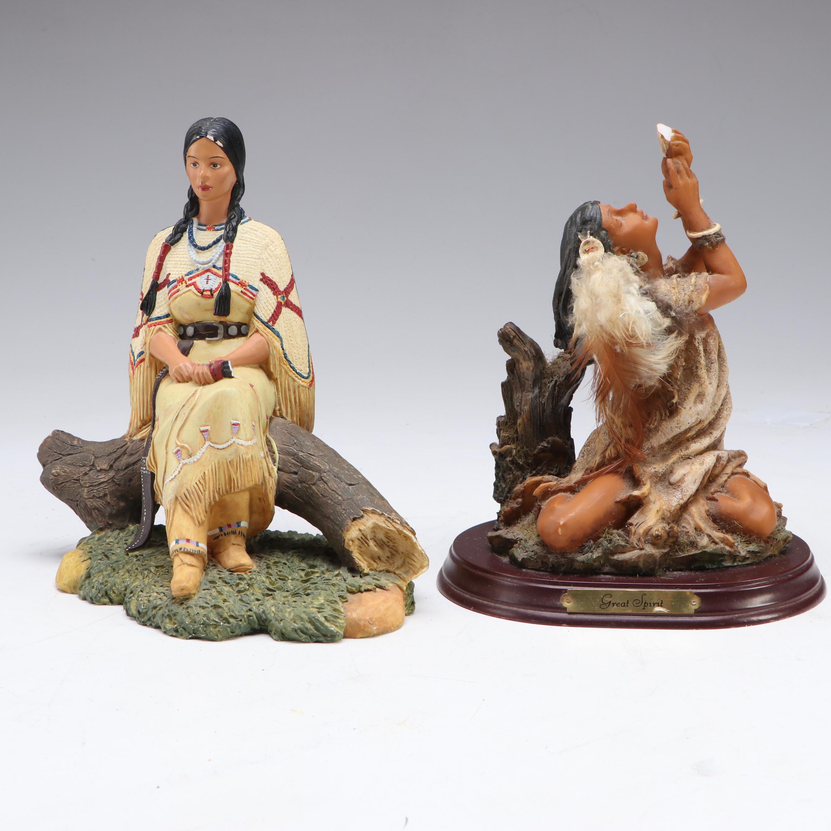 Hamilton Collection "Minnehaha" and Other Native American Women