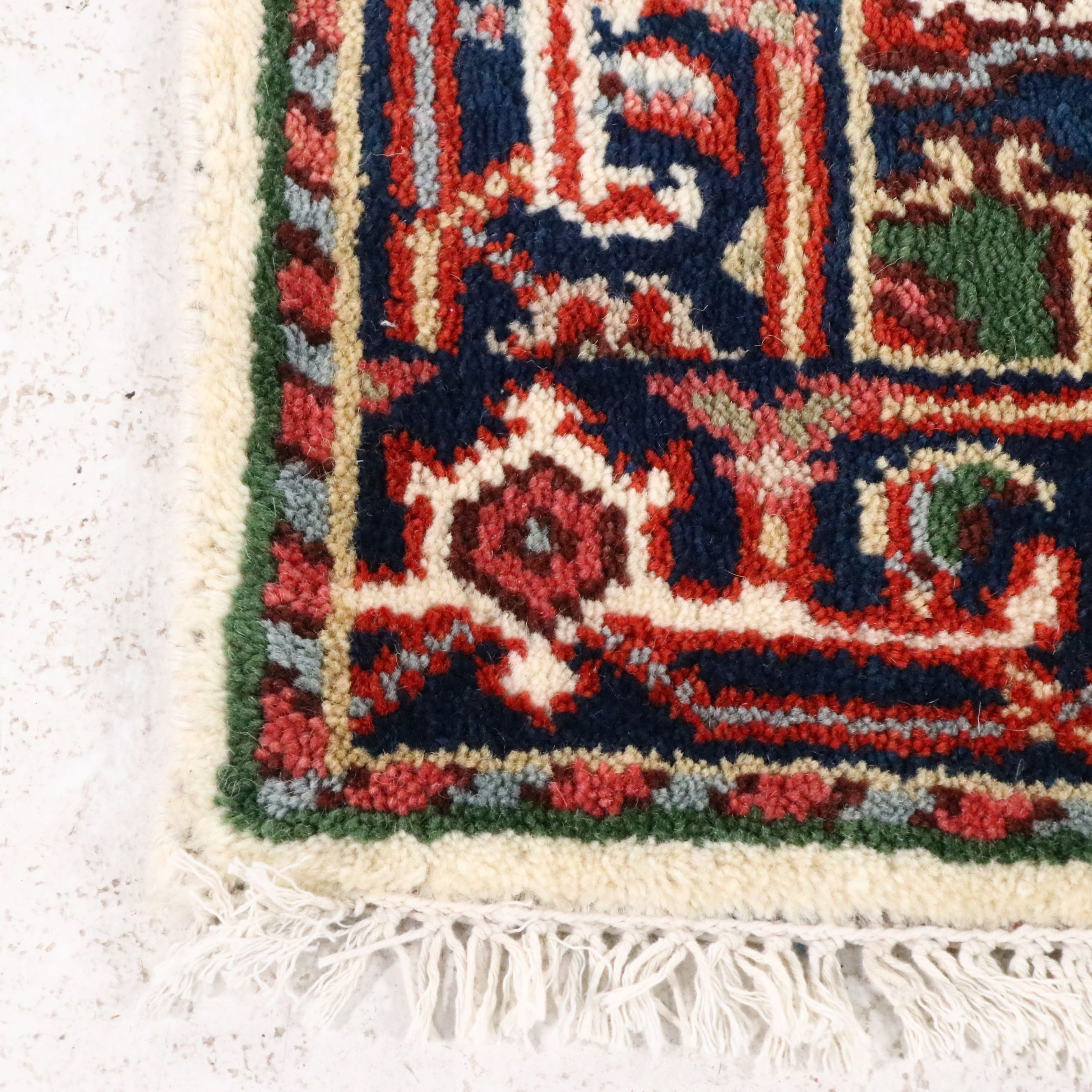 2'6 x 10'3 Hand-Knotted Indo-Persian Serapi Carpet Runner