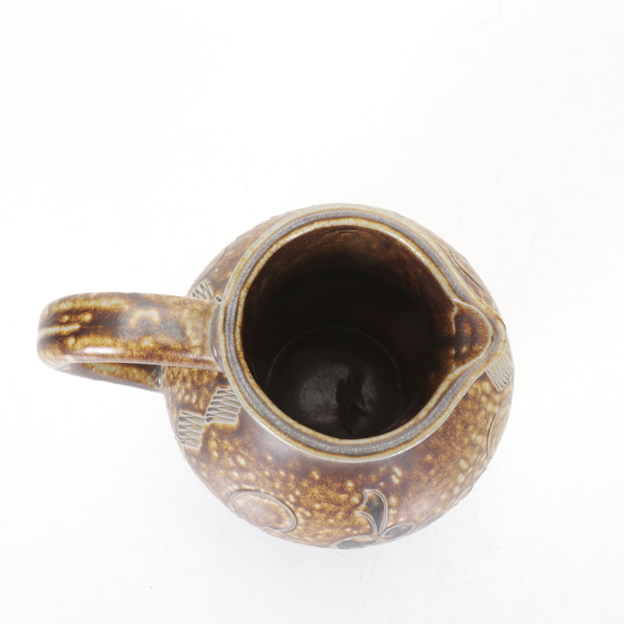 Earthenware Wine Goblets & Pitcher