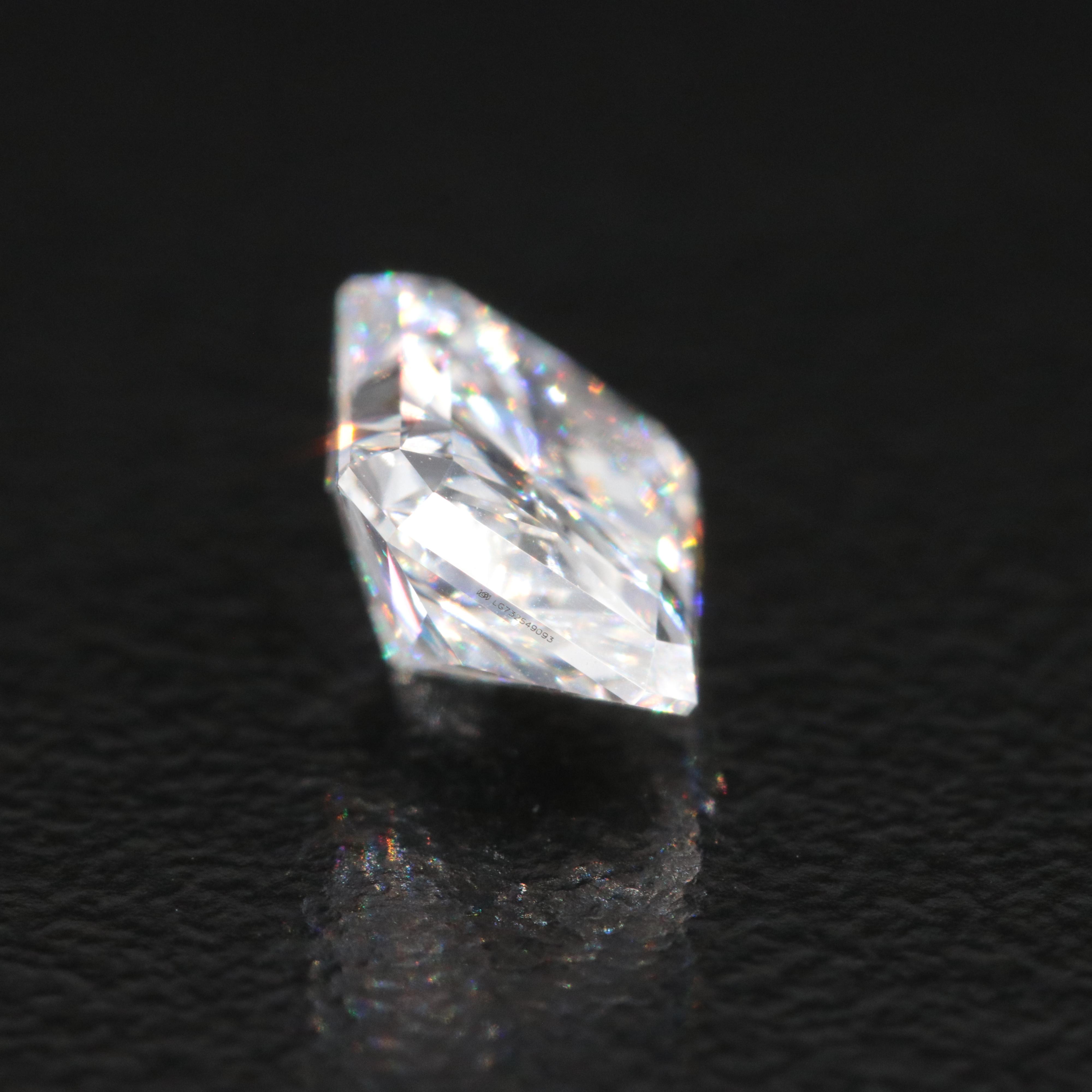 Loose 1.56 CT Lab Grown Diamond with IGI Report