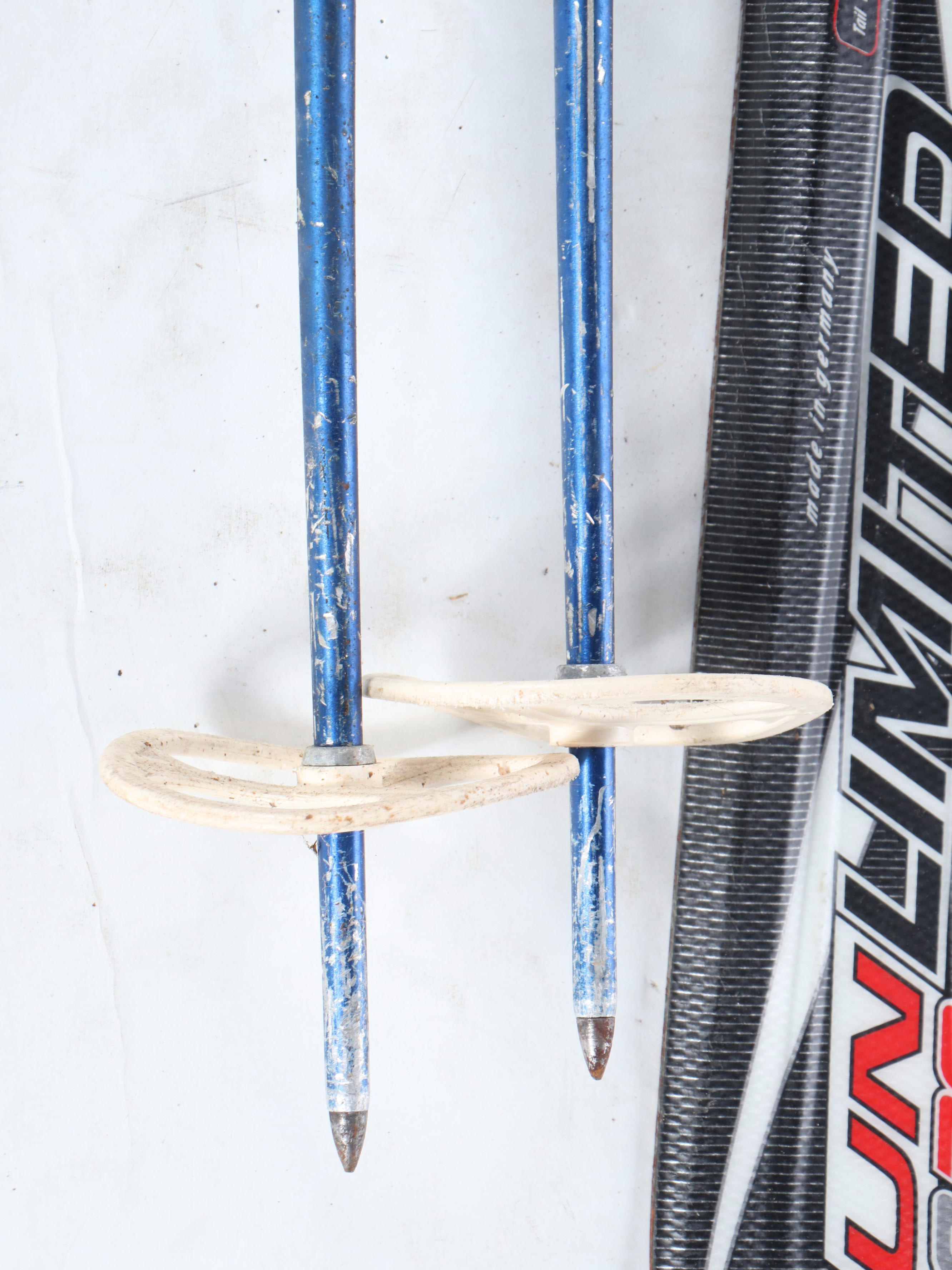 Völkl Unlimited AC30 Skis with Scott Ski Poles