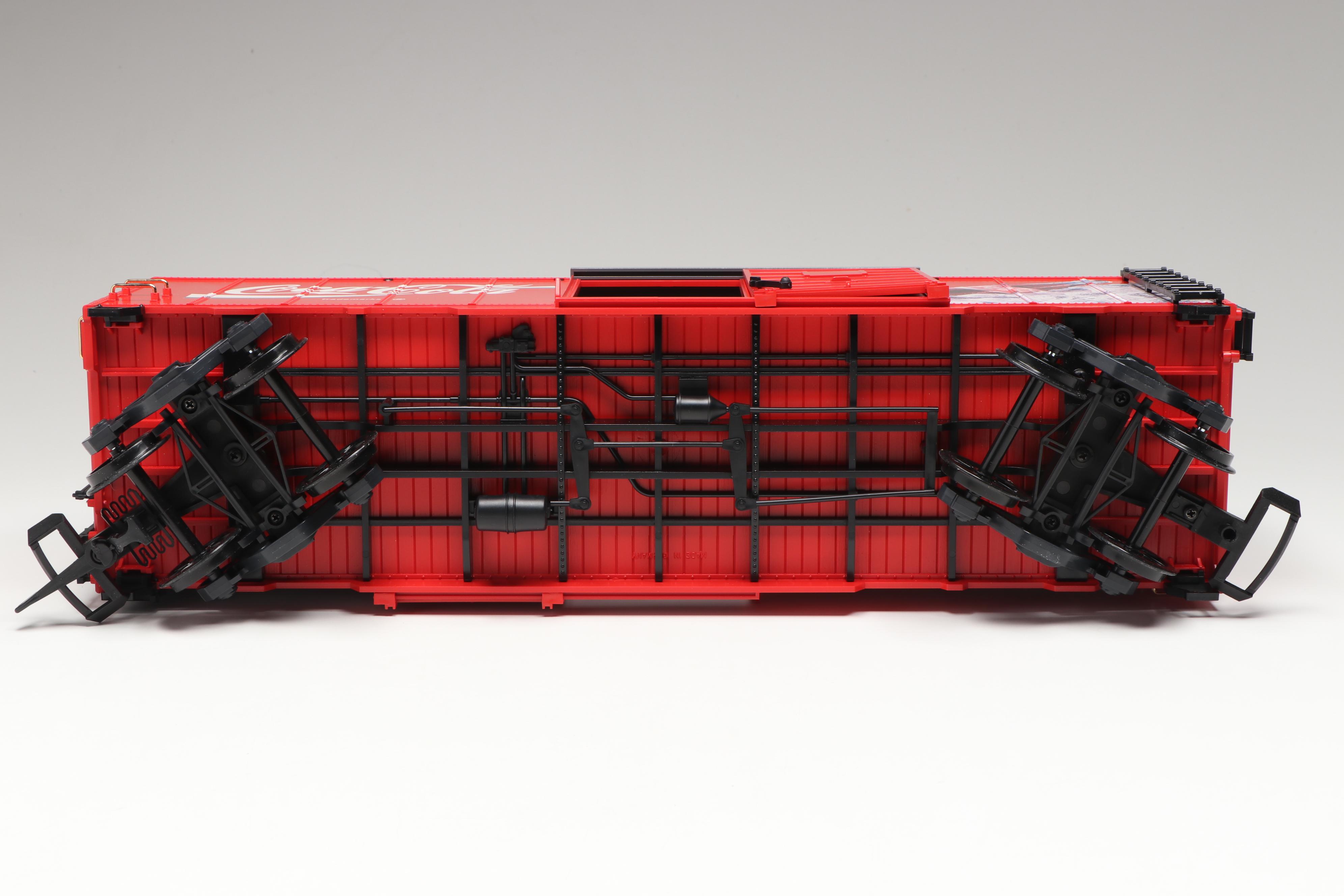 LGB G-Scale 4090 and 4291 Coca-Cola Model Train Cars