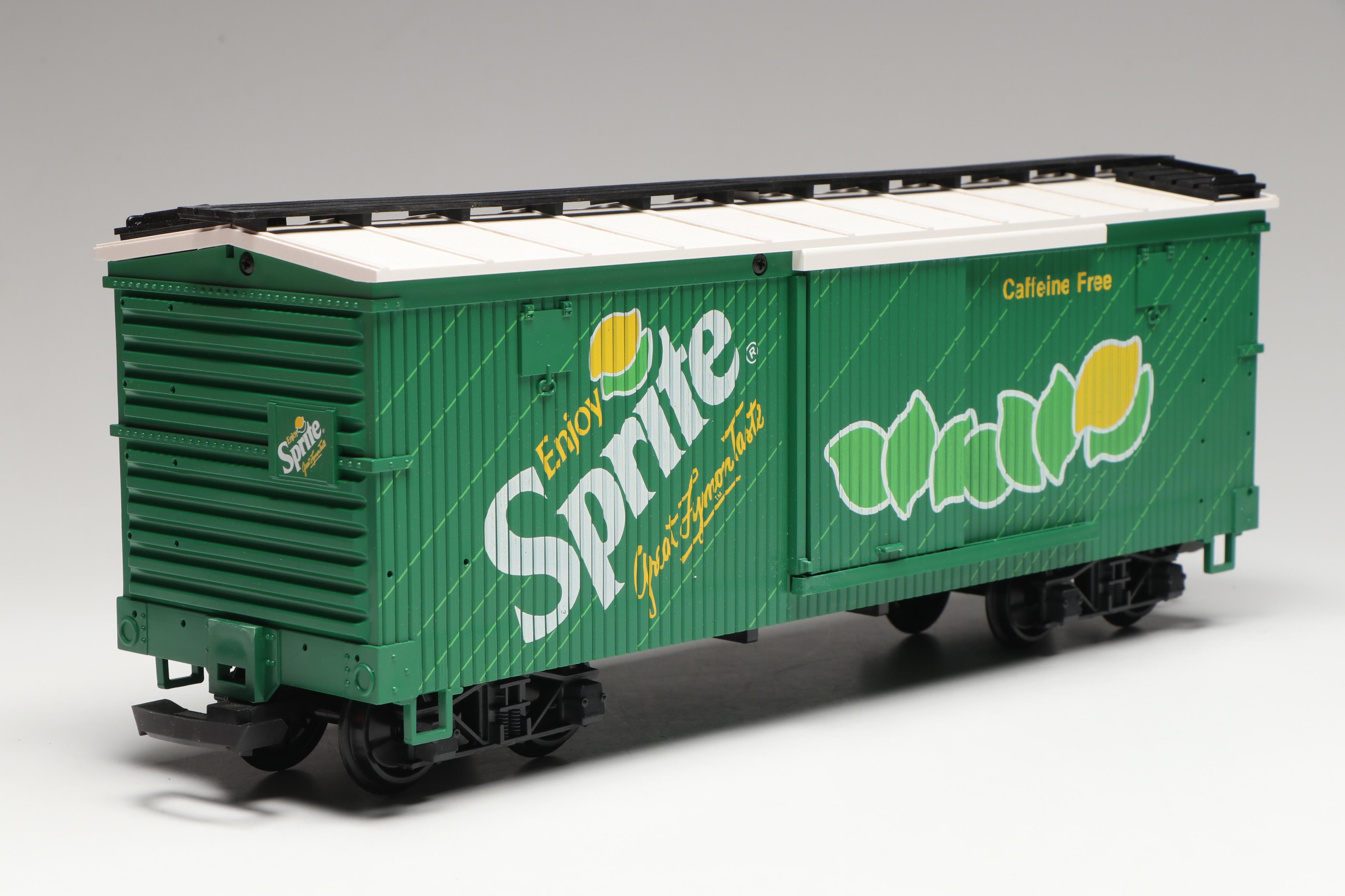 LGB G-Scale 4090 and 4291 Coca-Cola Model Train Cars