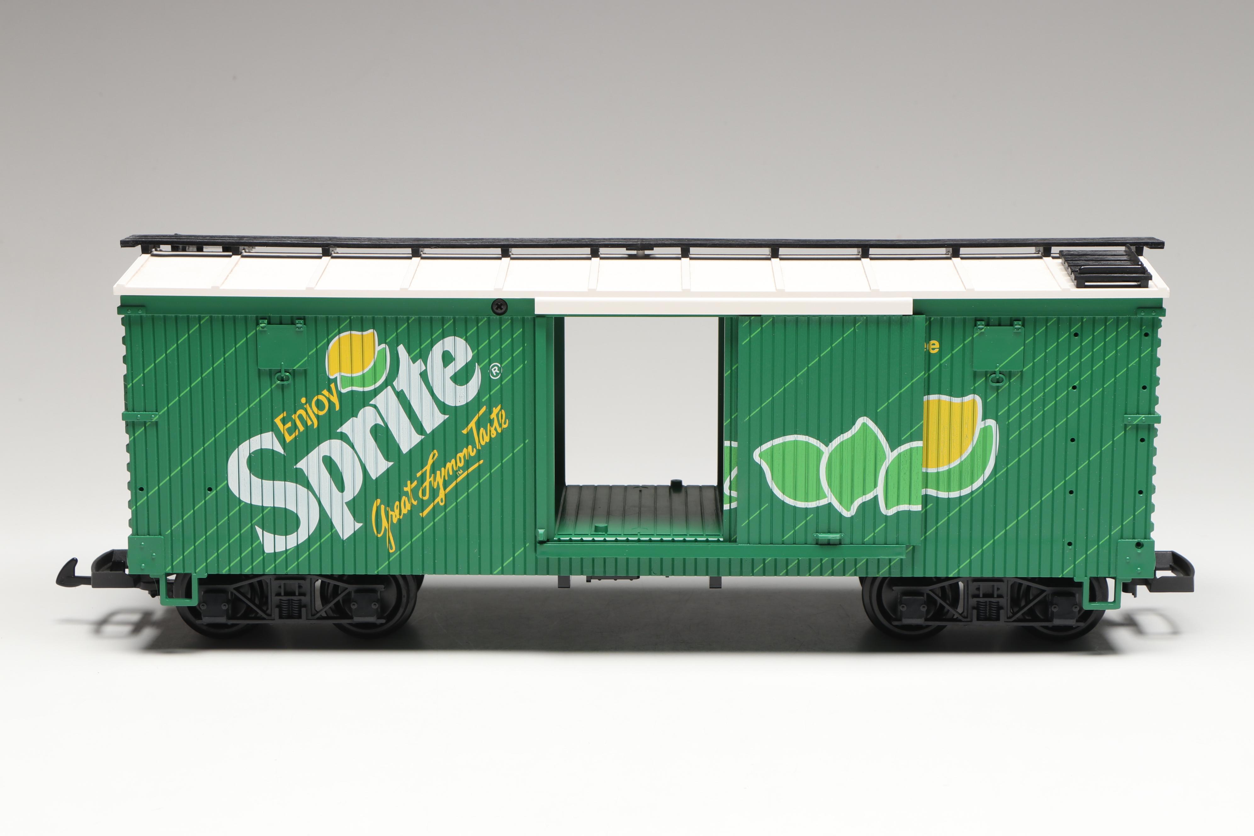 LGB G-Scale 4090 and 4291 Coca-Cola Model Train Cars