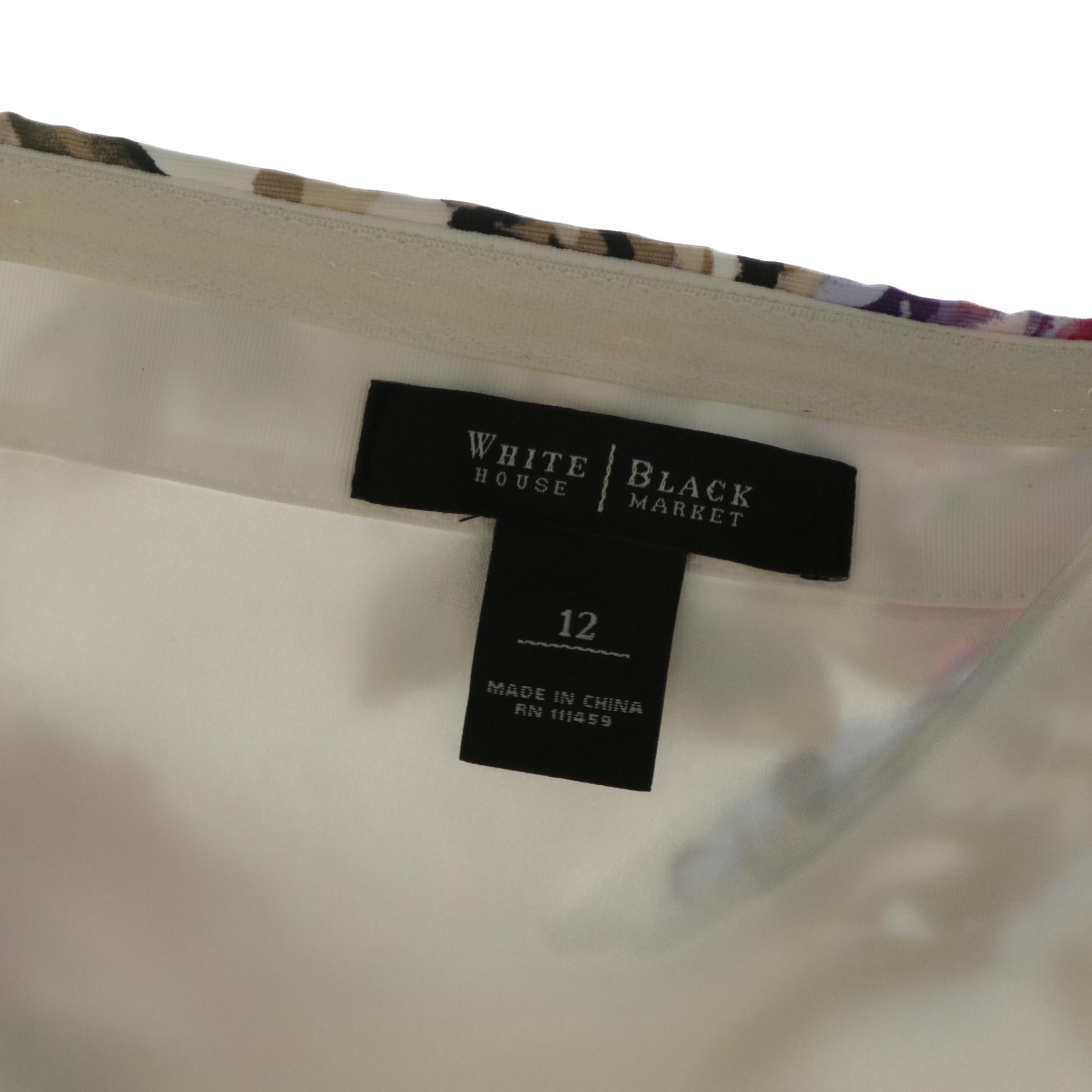 White House/Black Market Sleeveless, Strapless, and Short Sleeve Dresses