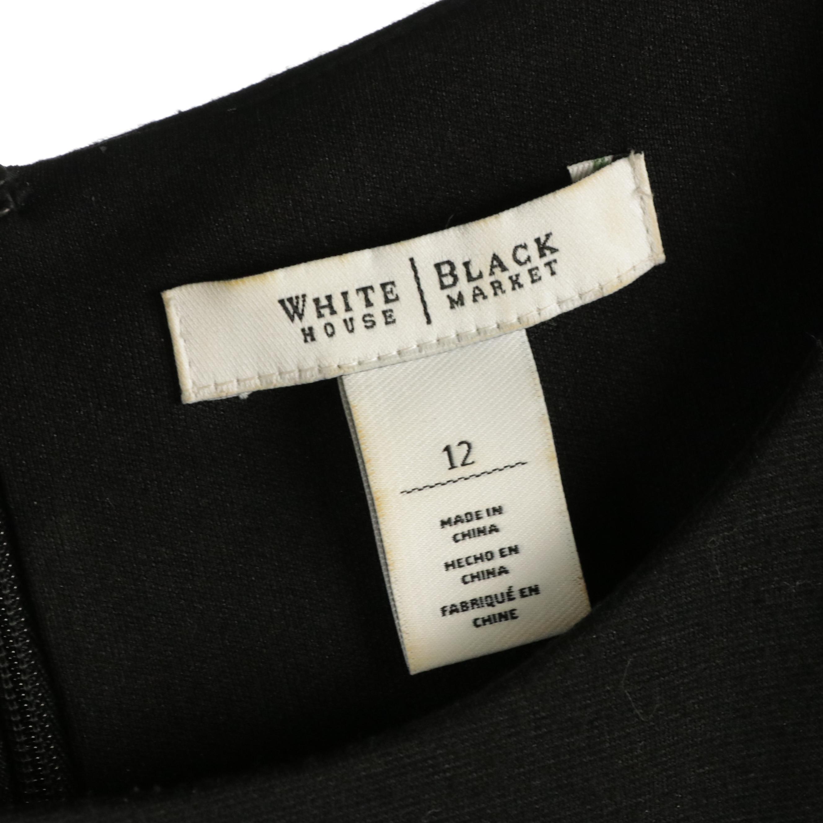 White House/Black Market Sleeveless, Strapless, and Short Sleeve Dresses