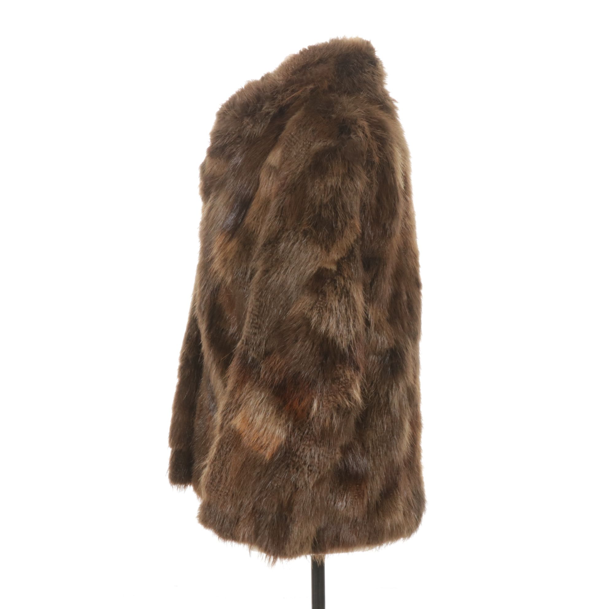 Pieced Beaver Fur Jacket, Late 20th C.