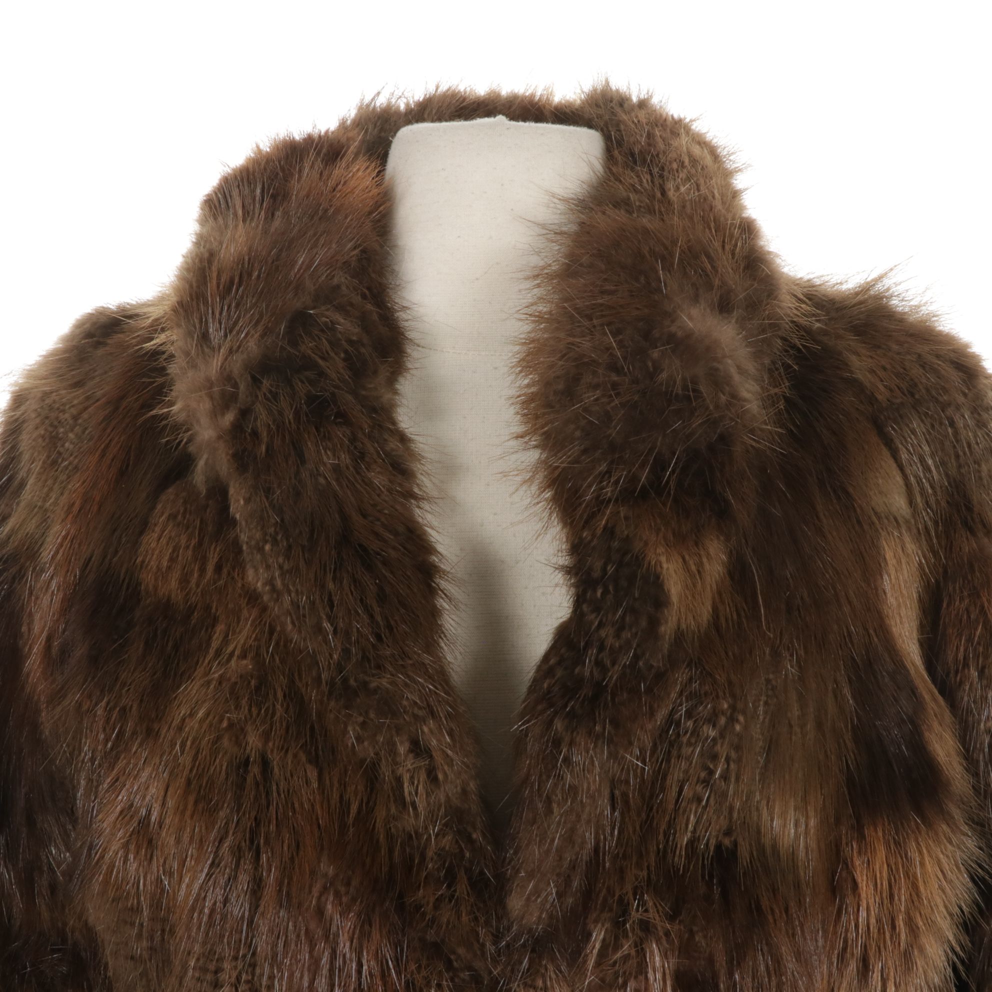 Pieced Beaver Fur Jacket, Late 20th C.