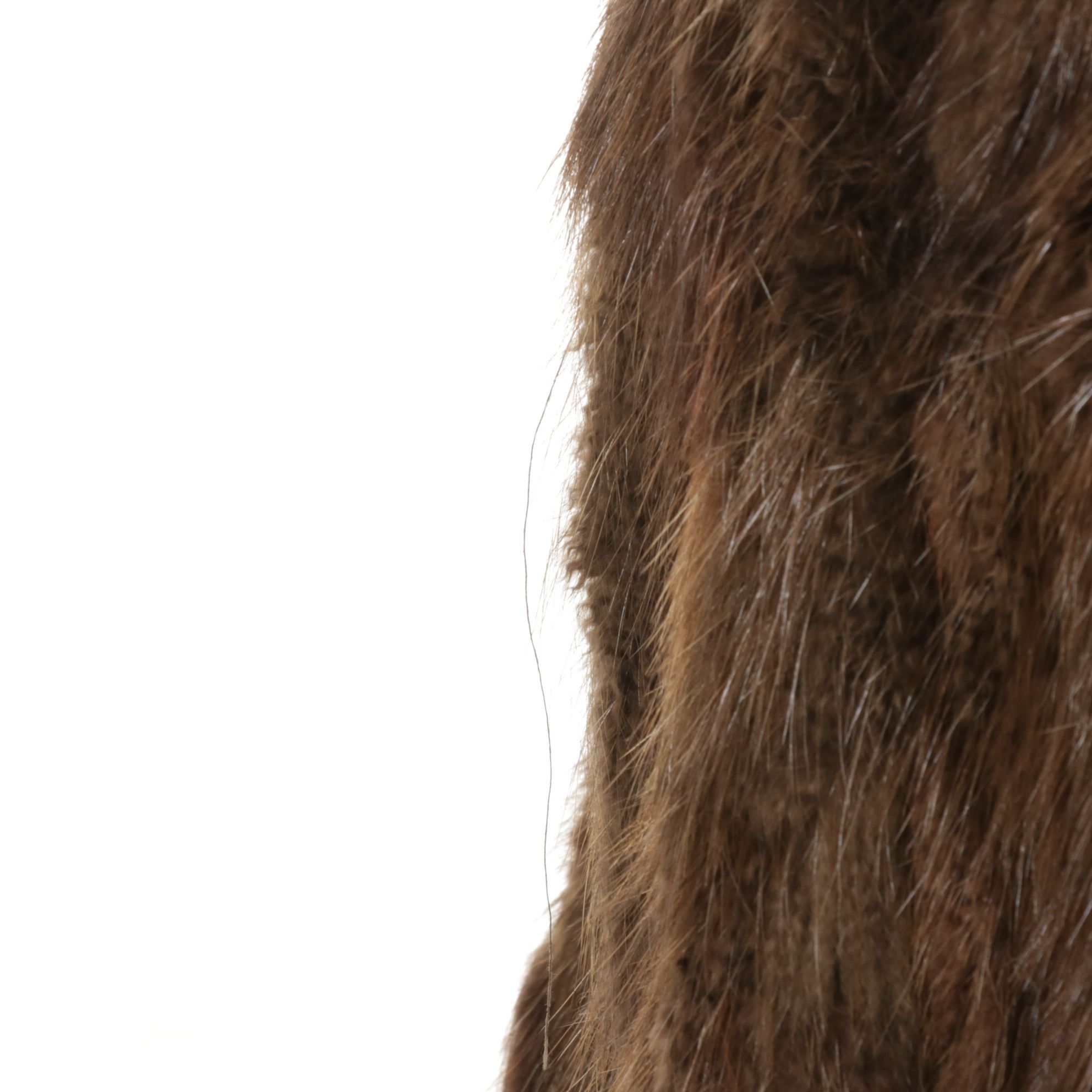 Pieced Beaver Fur Jacket, Late 20th C.